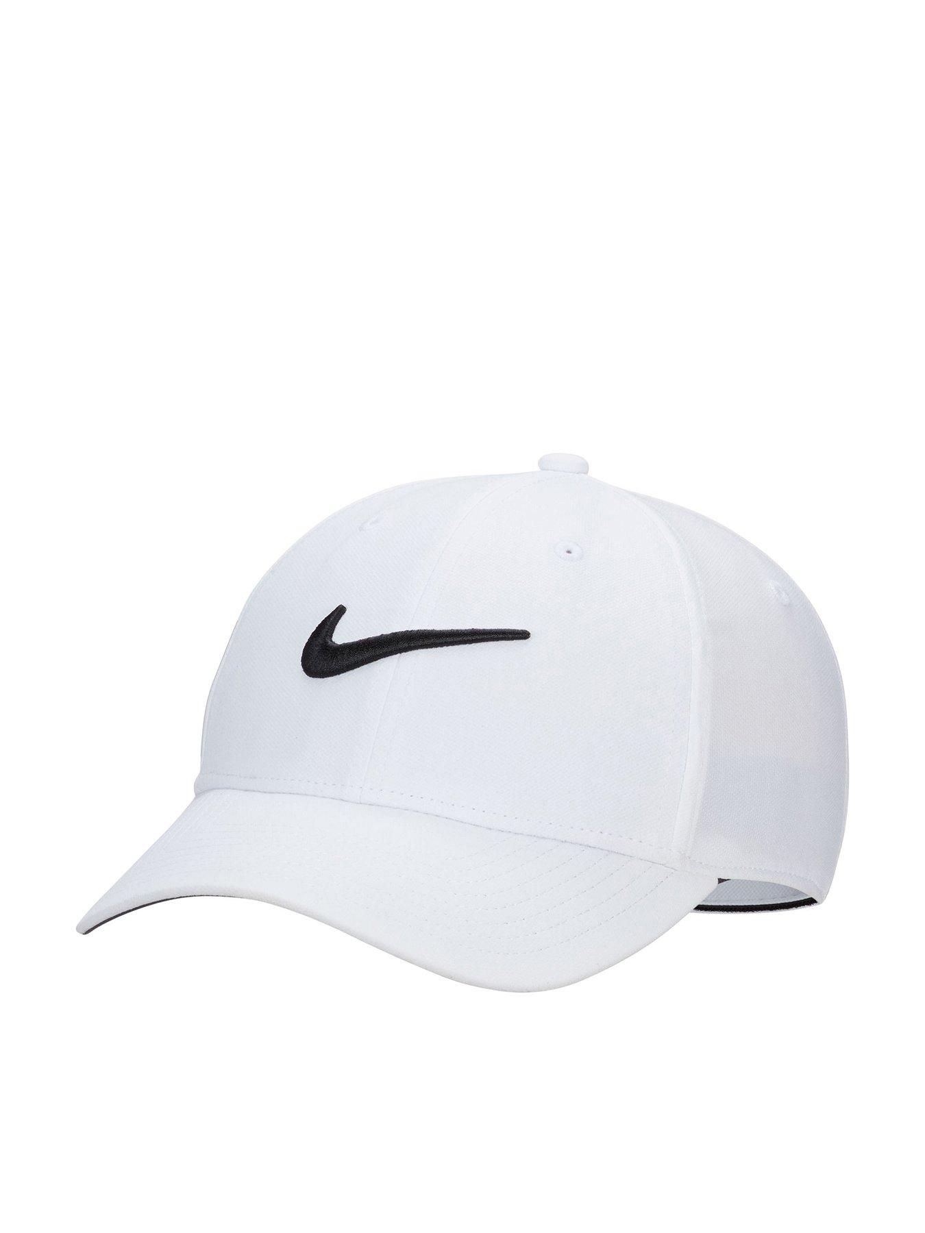 Nike Unisex Training Structured Swoosh Cap - White
