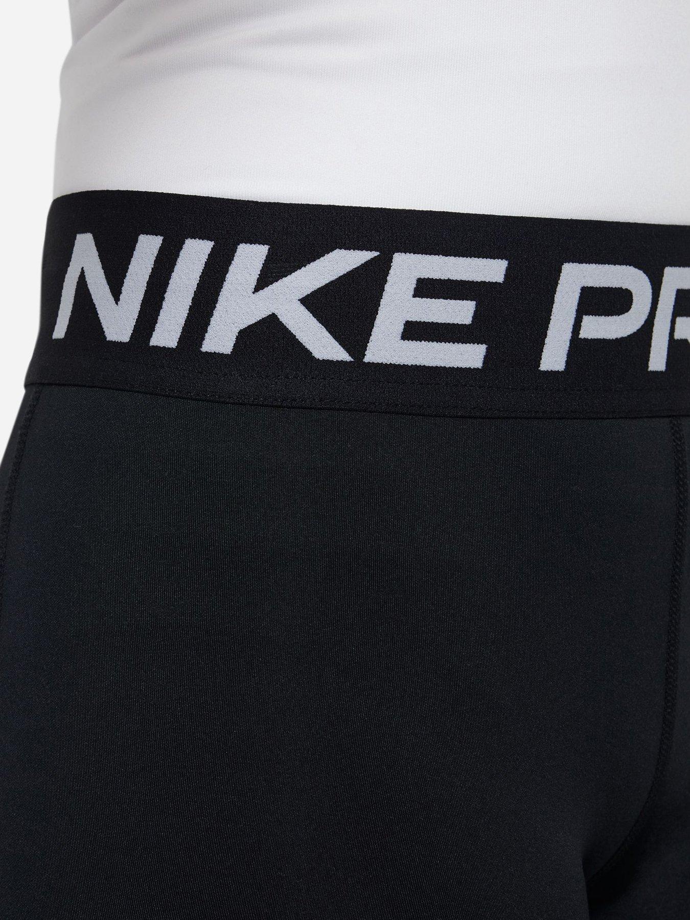 Image 6 of 6 of Nike Junior Girls Training Dri-FIT 5 Inch Shorts - Black