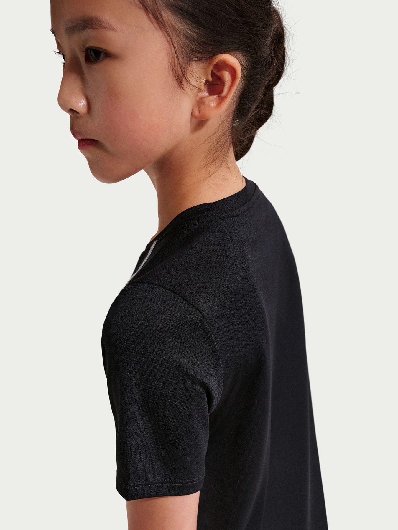 Image 7 of 7 of Nike Boys Junior Dri-FIT Short Sleeve Top - Black