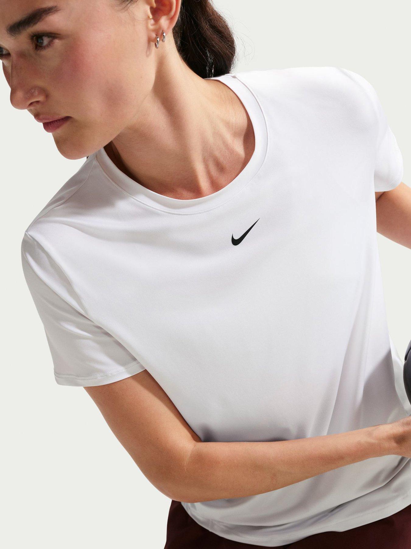 Nike Womens Training One Classic Dri-FIT T-Shirt - White