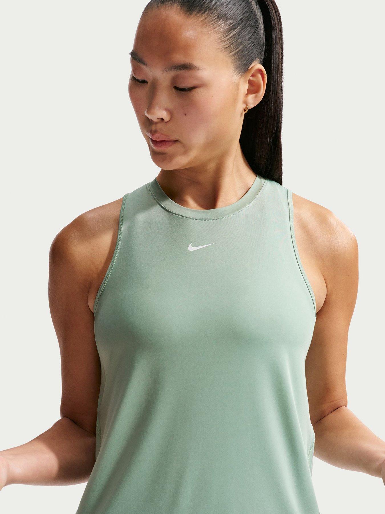 Nike Womens Training One Classic Dri-FIT Tank - Green