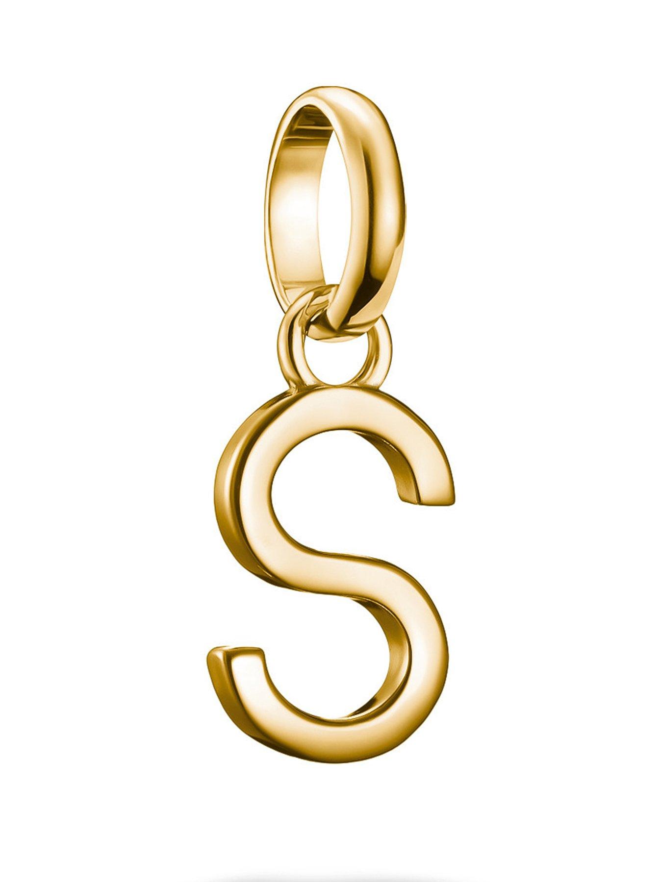 Thomas Sabo Charm Connect Alphabet pendant gold