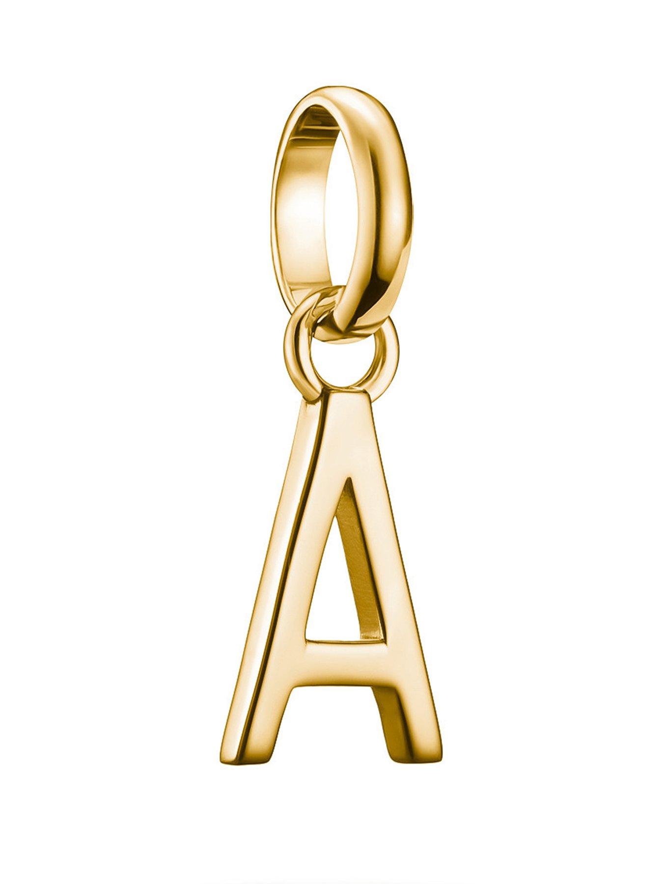 Thomas Sabo Charm Connect Alphabet pendant gold