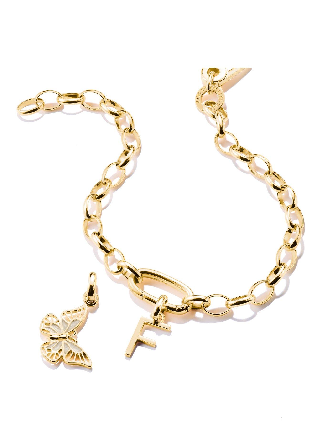 Thomas Sabo Charm Connect Alphabet pendant gold