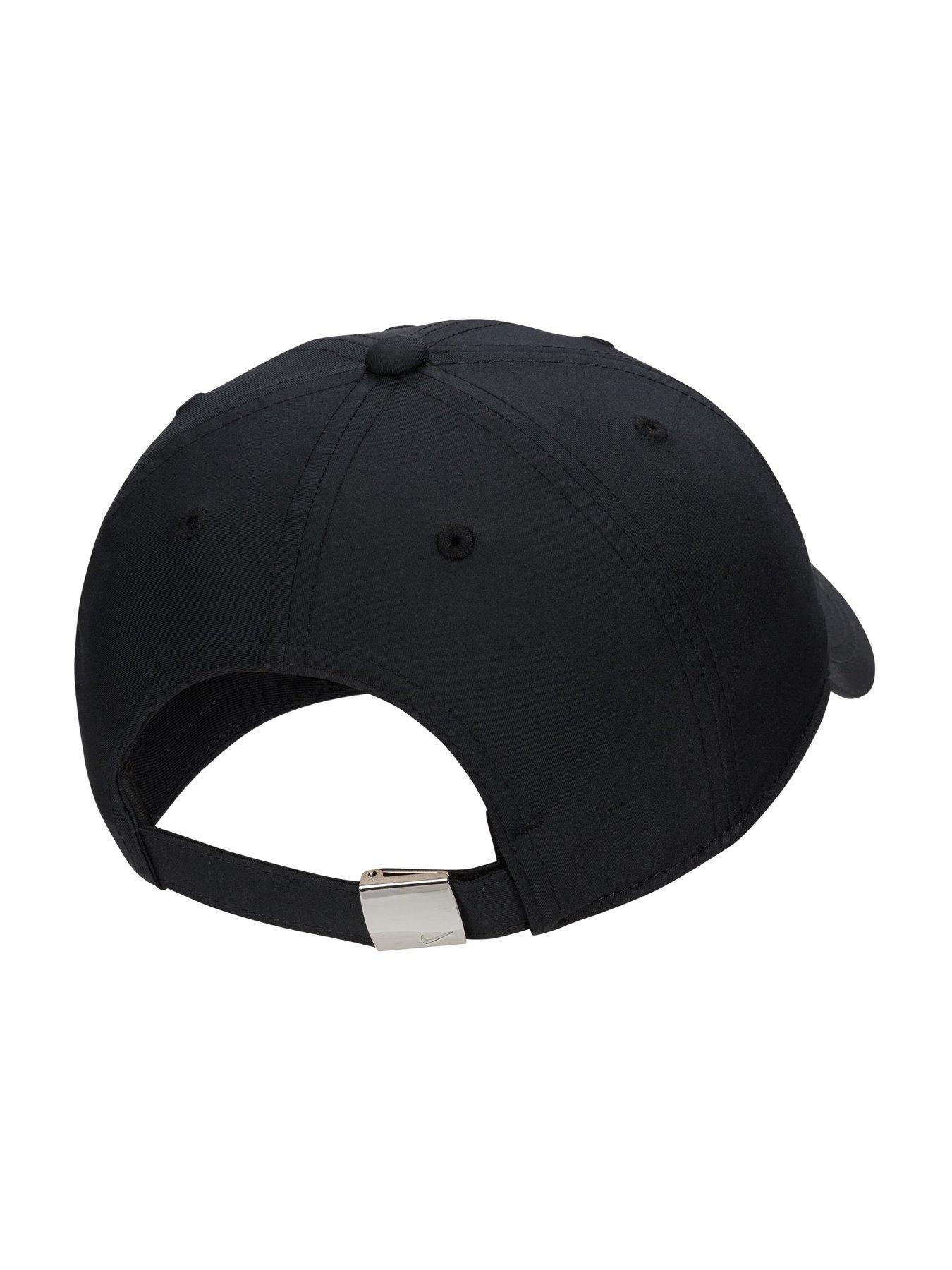 Image 2 of 2 of Nike Unisex Kids Unstructured Metal Swoosh Cap - Black