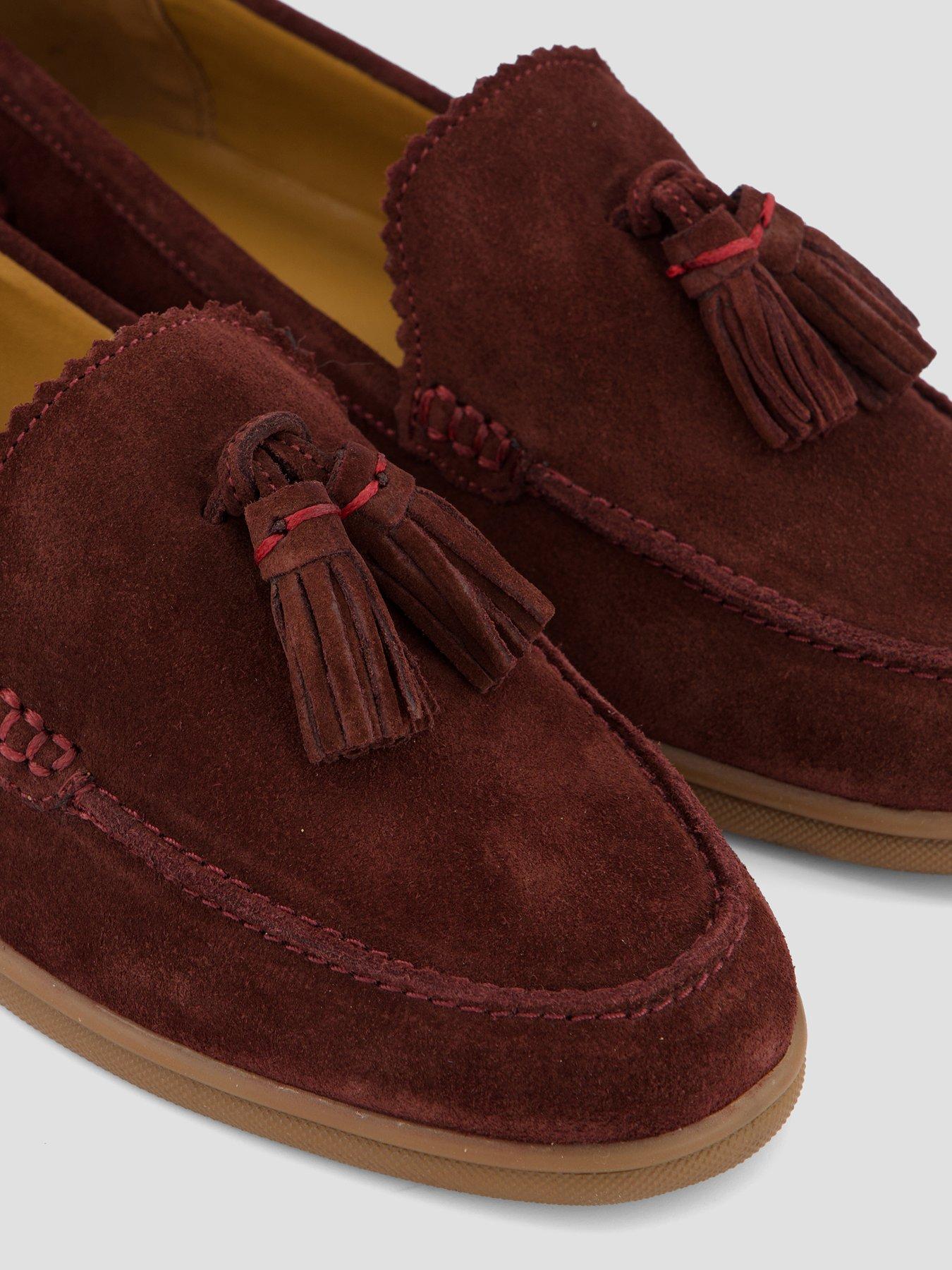 Image 5 of 7 of The Very Collection Real Suede Loafer - Brown