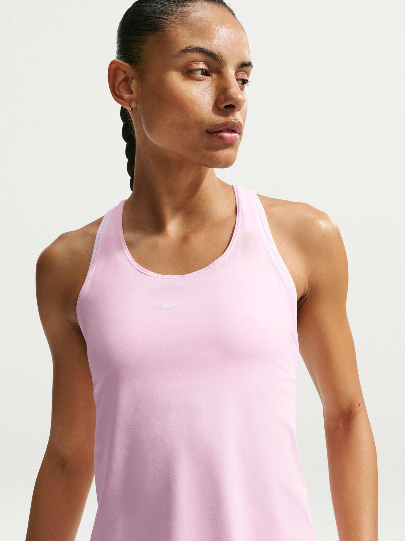 Nike Womens Training Pro Dri-FIT Elastika Tank - Pink