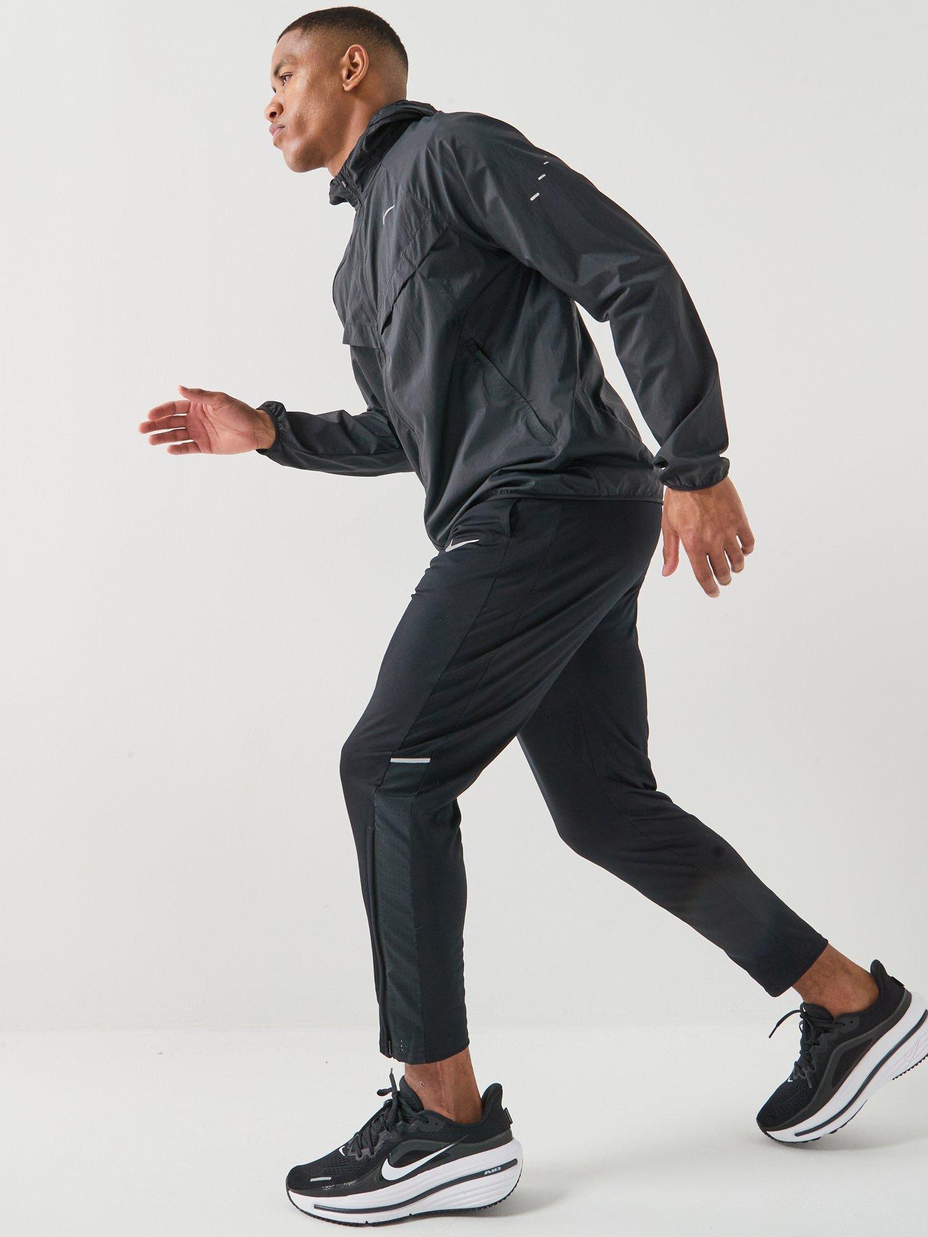 Image 3 of 7 of Nike Mens Repel UV Running Jacket - Black