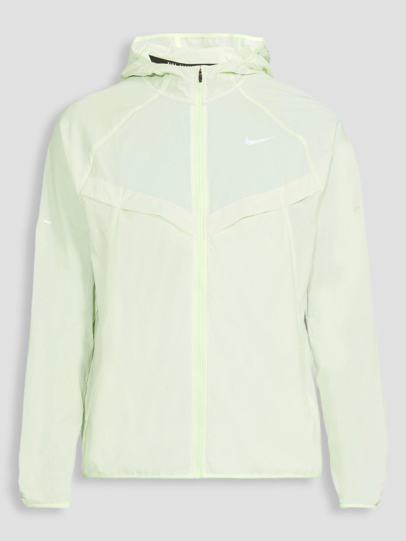 Image 7 of 7 of Nike Mens Running Repel UV Jacket - Yellow