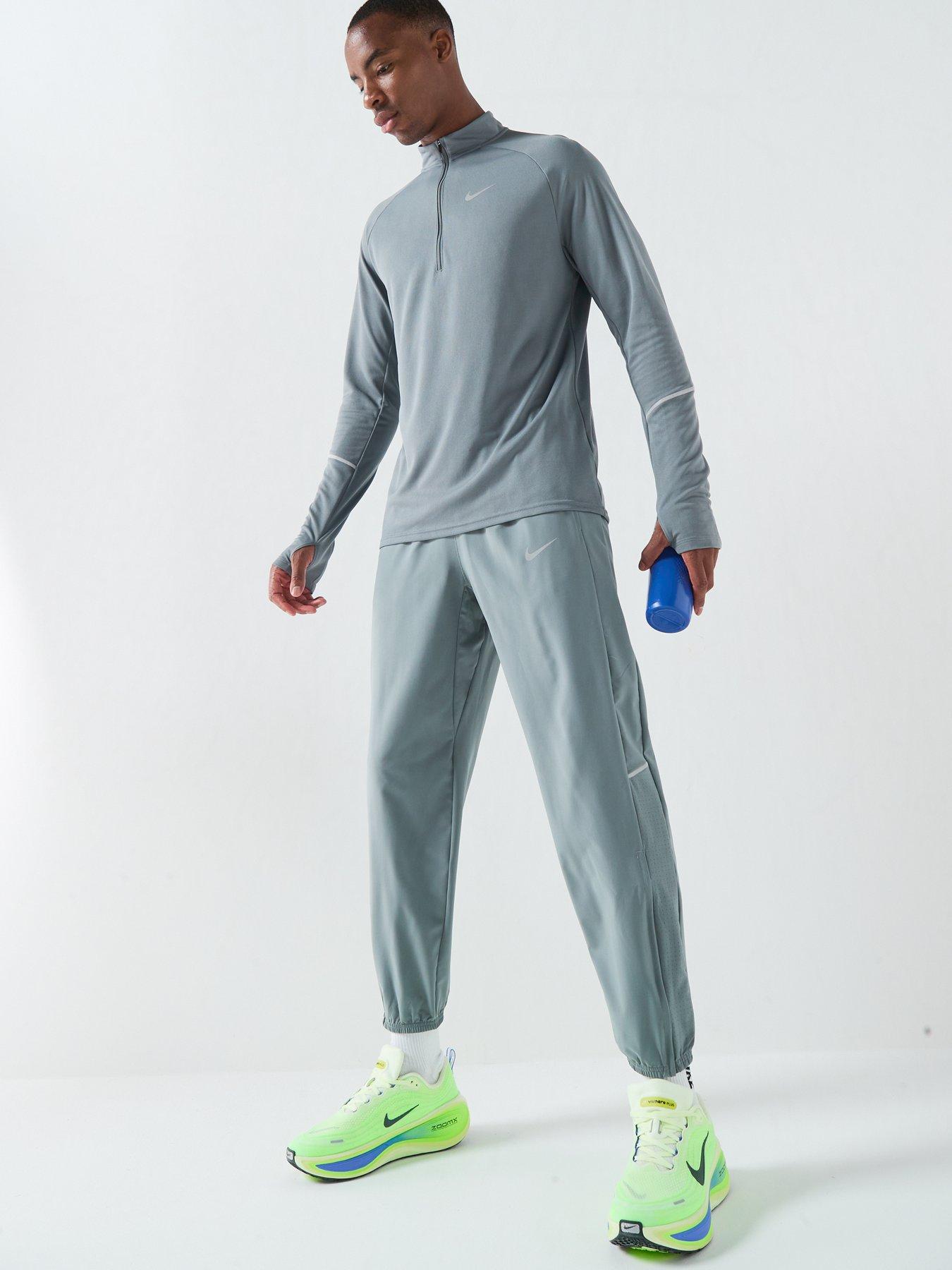 Image 3 of 6 of Nike Mens Running Miler Dri-FIT Pants - Grey