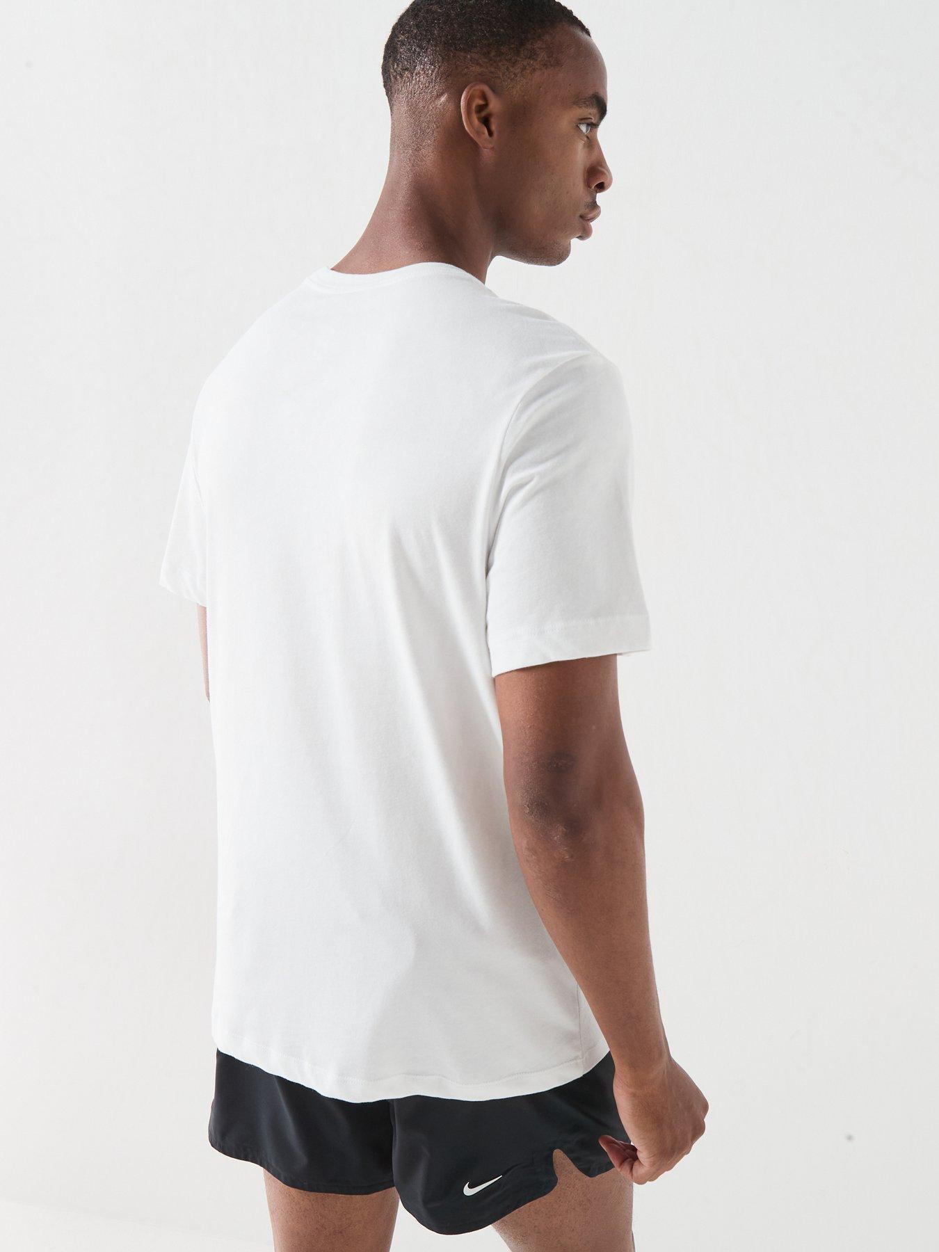 Image 2 of 5 of Nike Mens Running ACG Dri-FIT T-Shirt - White