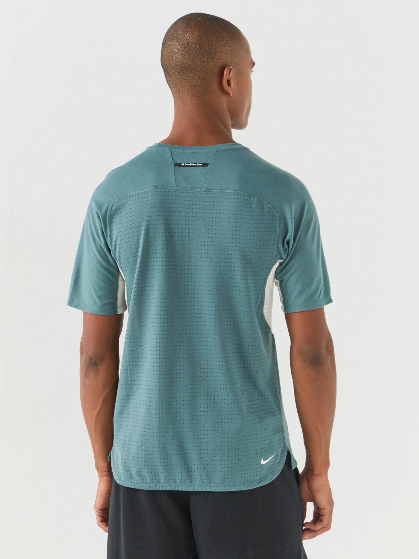 Image 2 of 7 of Nike Mens Running ACG Dri-FIT ADV T-Shirt - Green