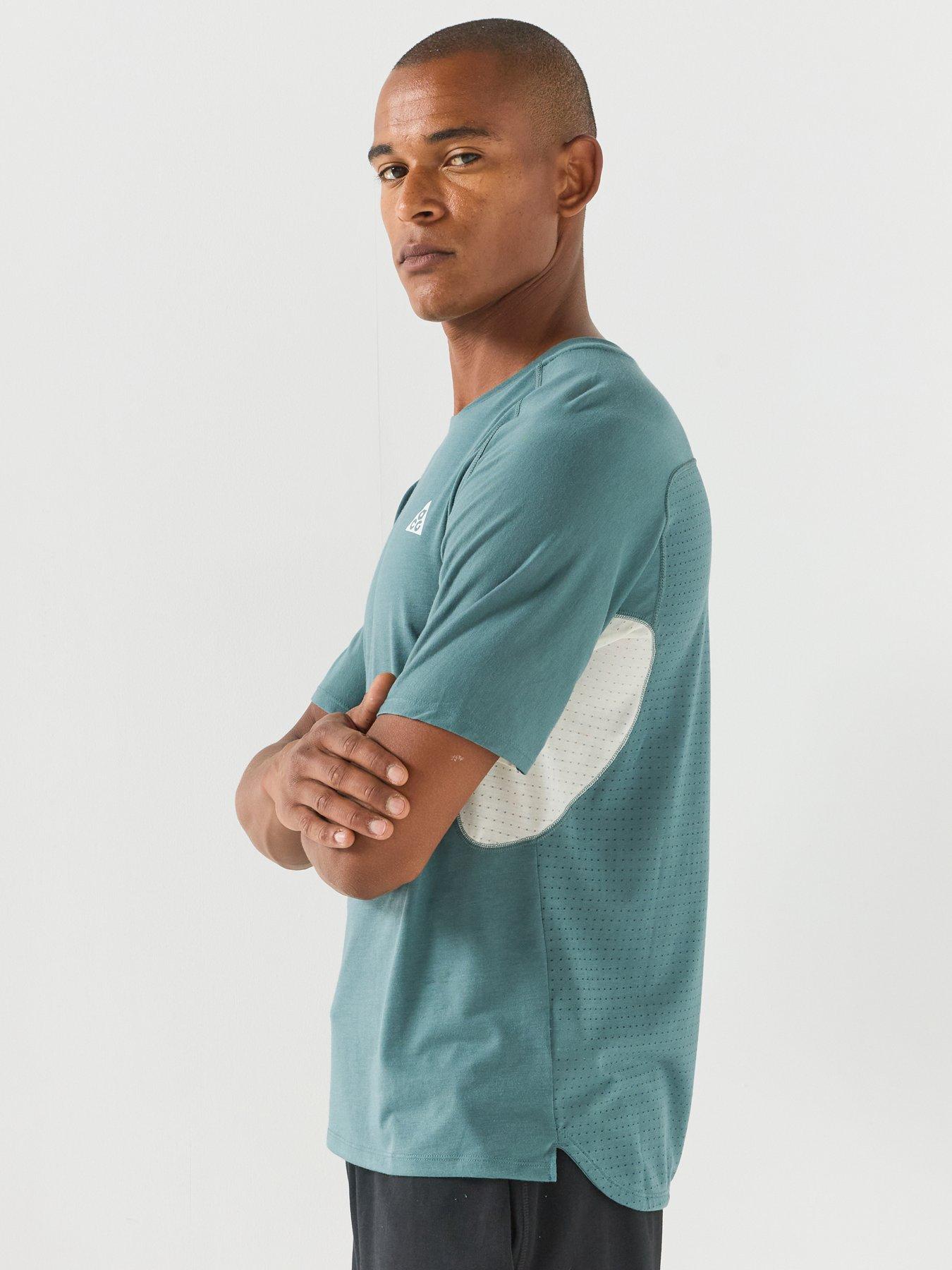 Image 4 of 7 of Nike Mens Running ACG Dri-FIT ADV T-Shirt - Green