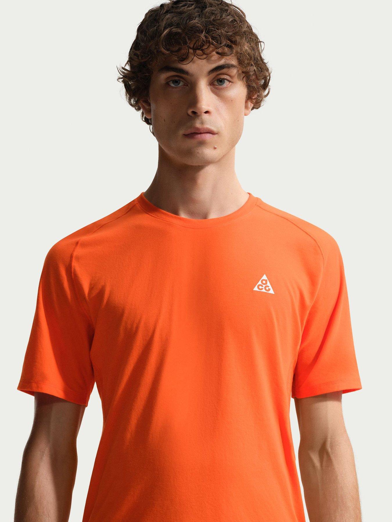 Nike Mens Running Acg Dri-Fit Adv T-Shirt - Orange