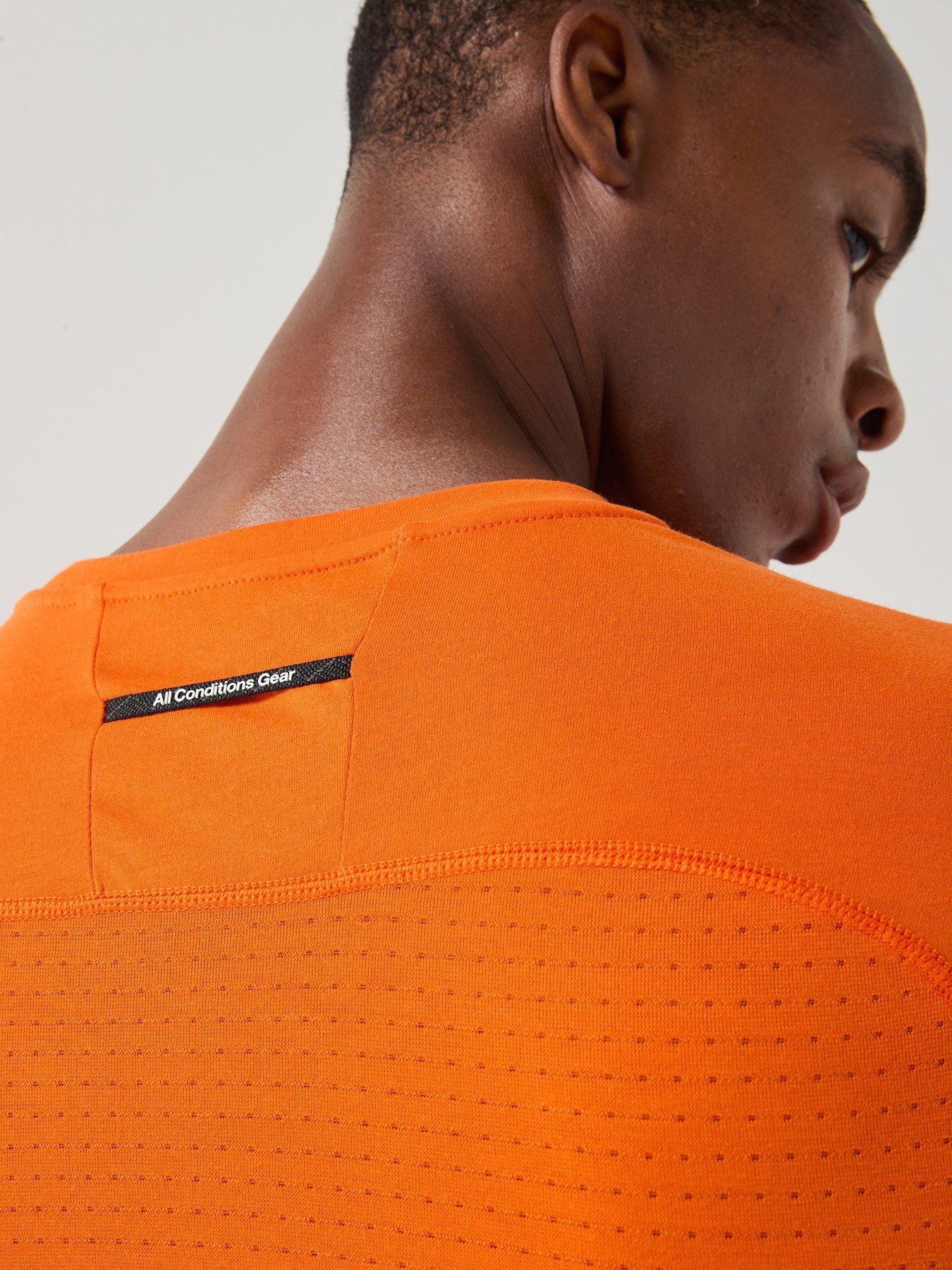 Image 6 of 7 of Nike Mens Running ACG Dri-FIT ADV T-Shirt - Orange