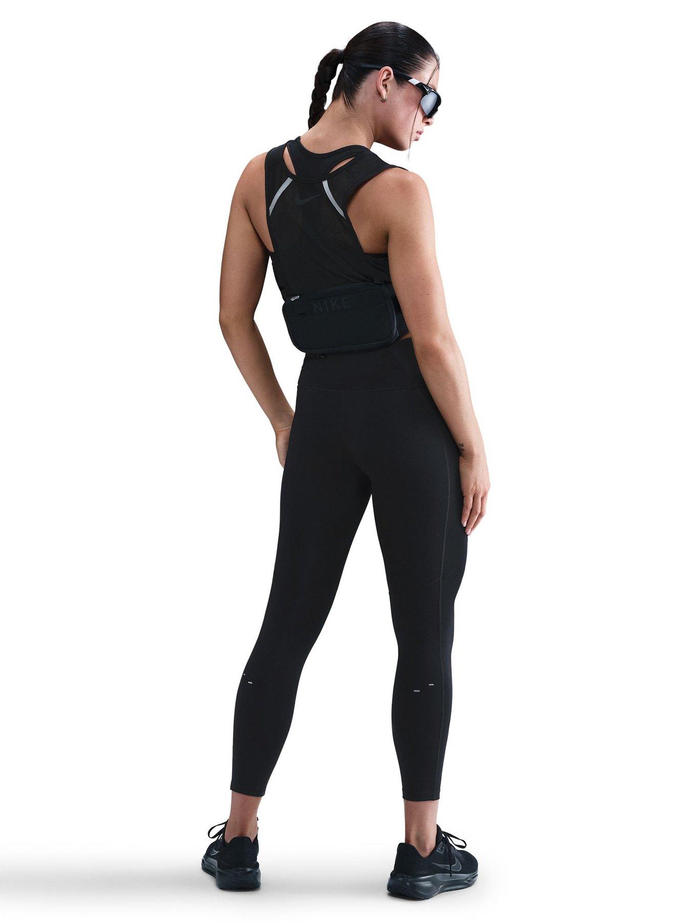 Image 2 of 6 of Nike Womens Running High Waisted 7/8 Leggings - Black