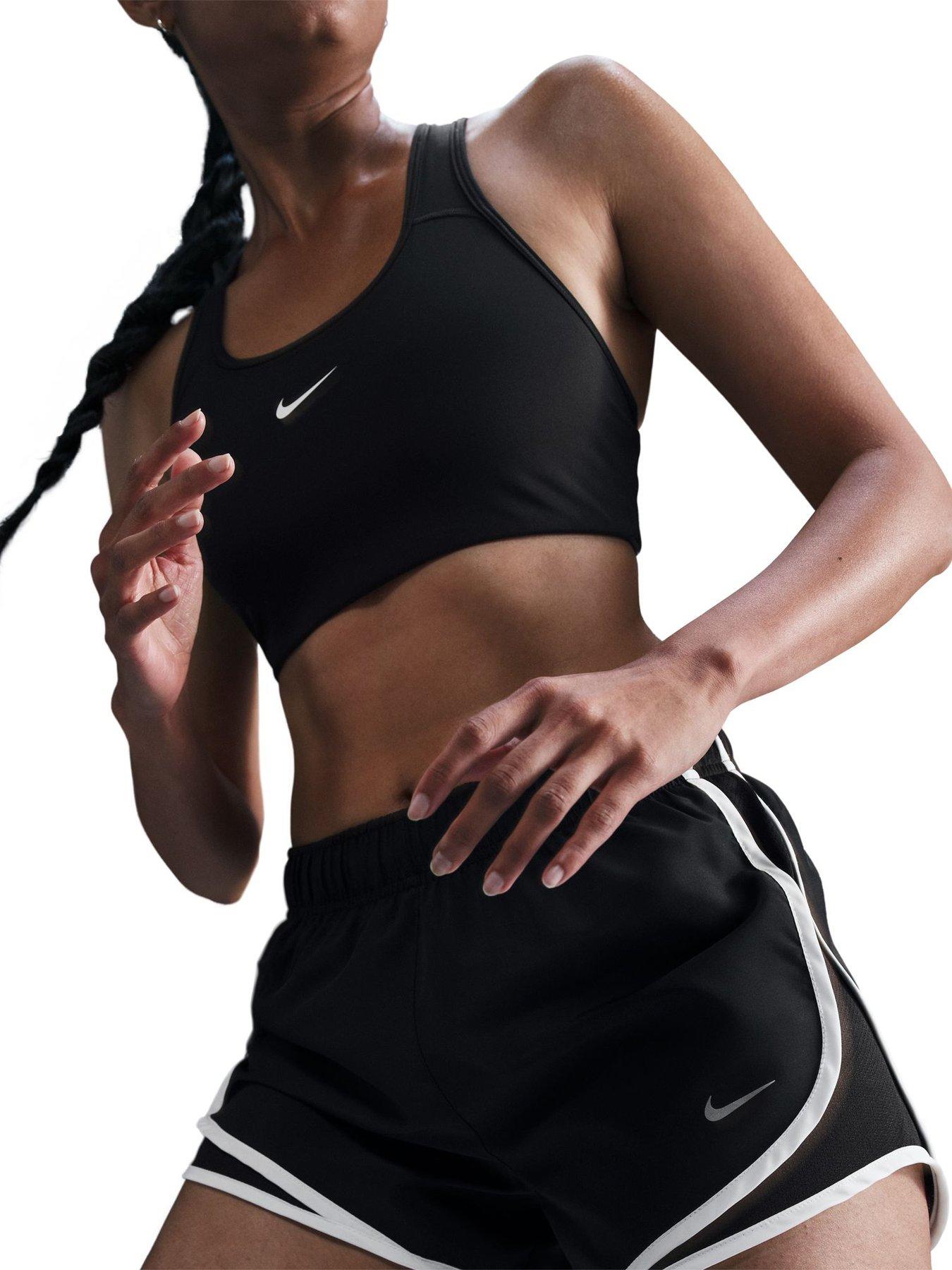 Image 6 of 7 of Nike Womens Dri-FIT Running Mid Rise Brief Lined Shorts - Black