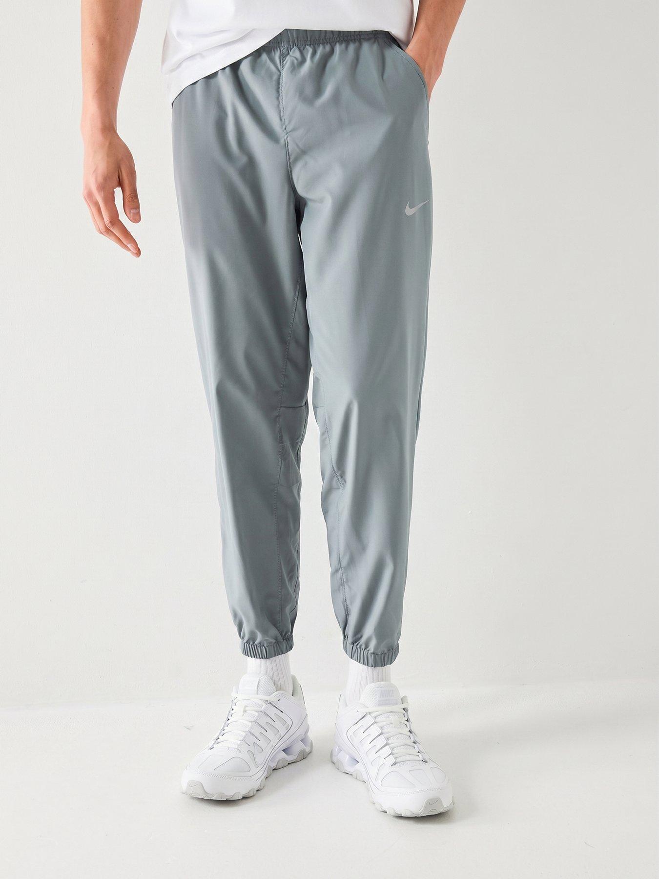 Nike Mens Training Dri-Fit Tapered Versatile Pants - Grey