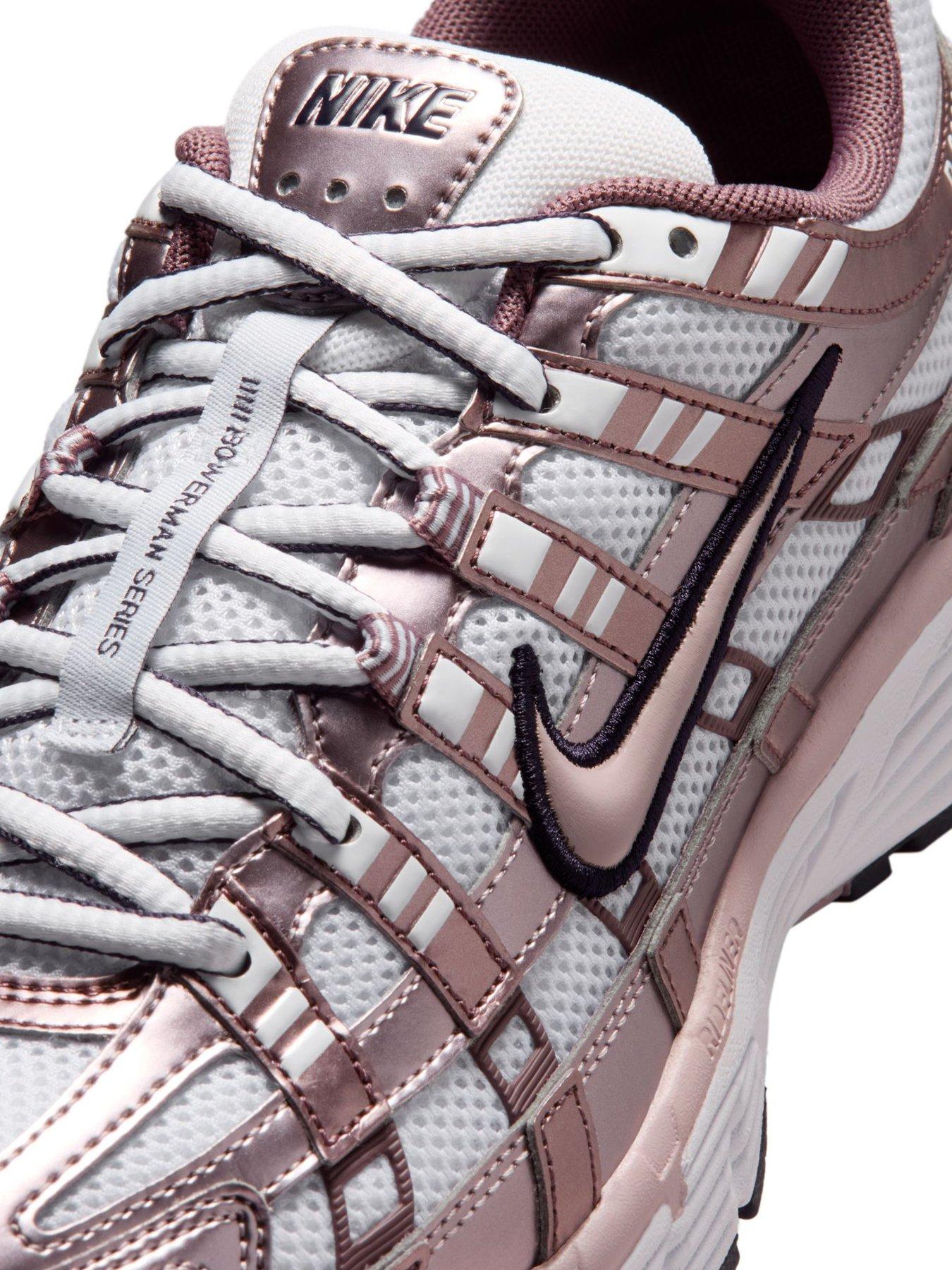 Image 6 of 8 of Nike Womens P-6000 Trainers - Pink Metallic