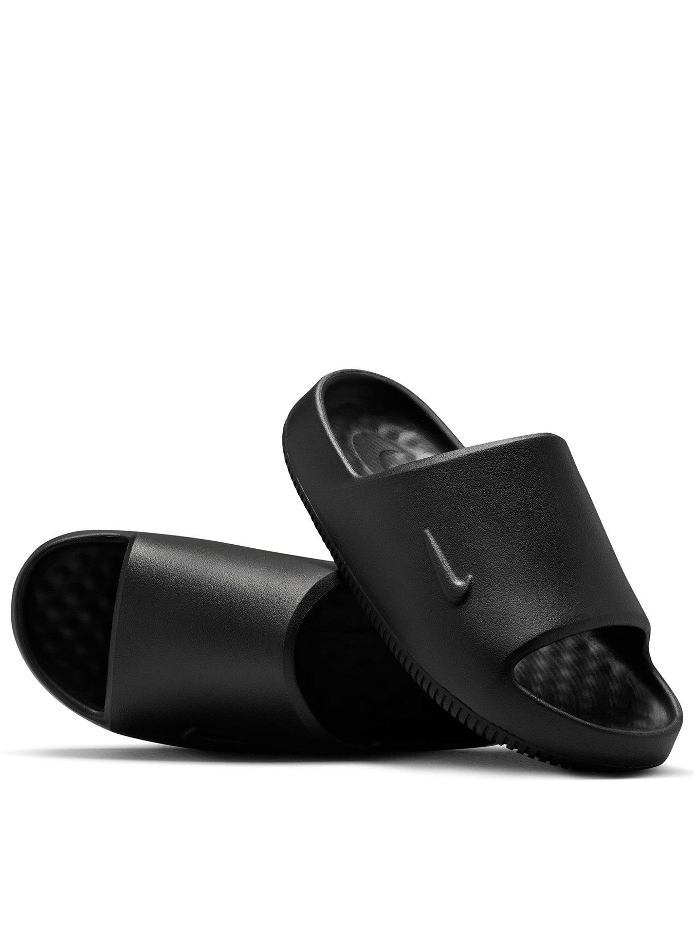Nike Womens Calm 2.0 Slides - Black