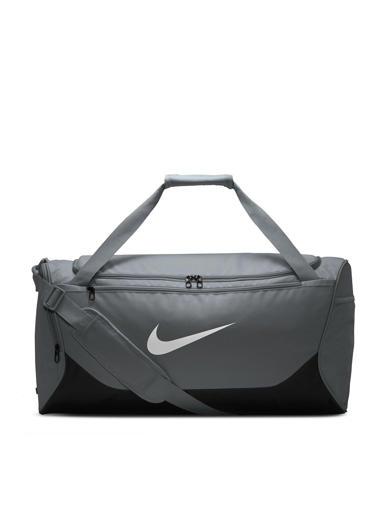 Nike Unisex Training Medium Brasilia Duffel Bag - Grey