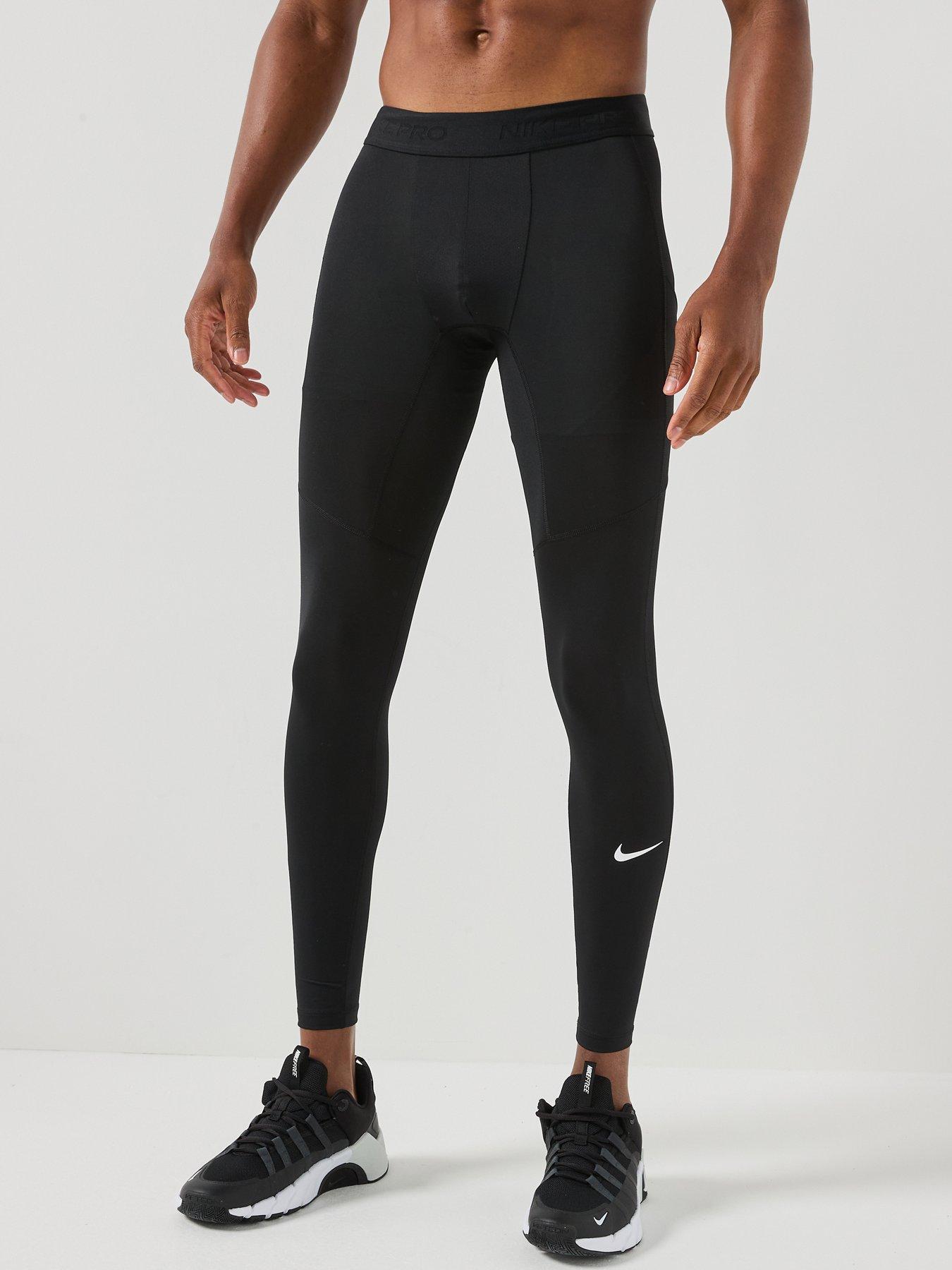 Nike Mens Training Dri-Fit Fitness Tights - Black