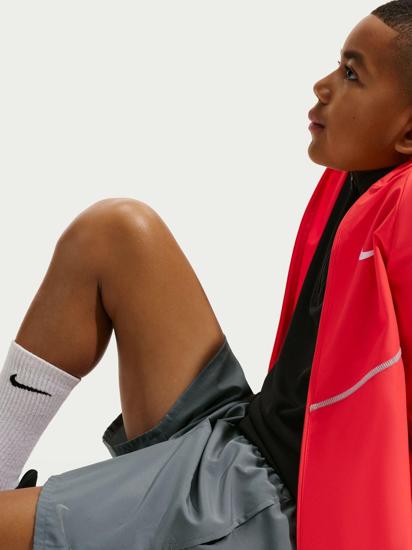 Image 5 of 5 of Nike Junior Boys Dri-FIT Training Shorts - Grey