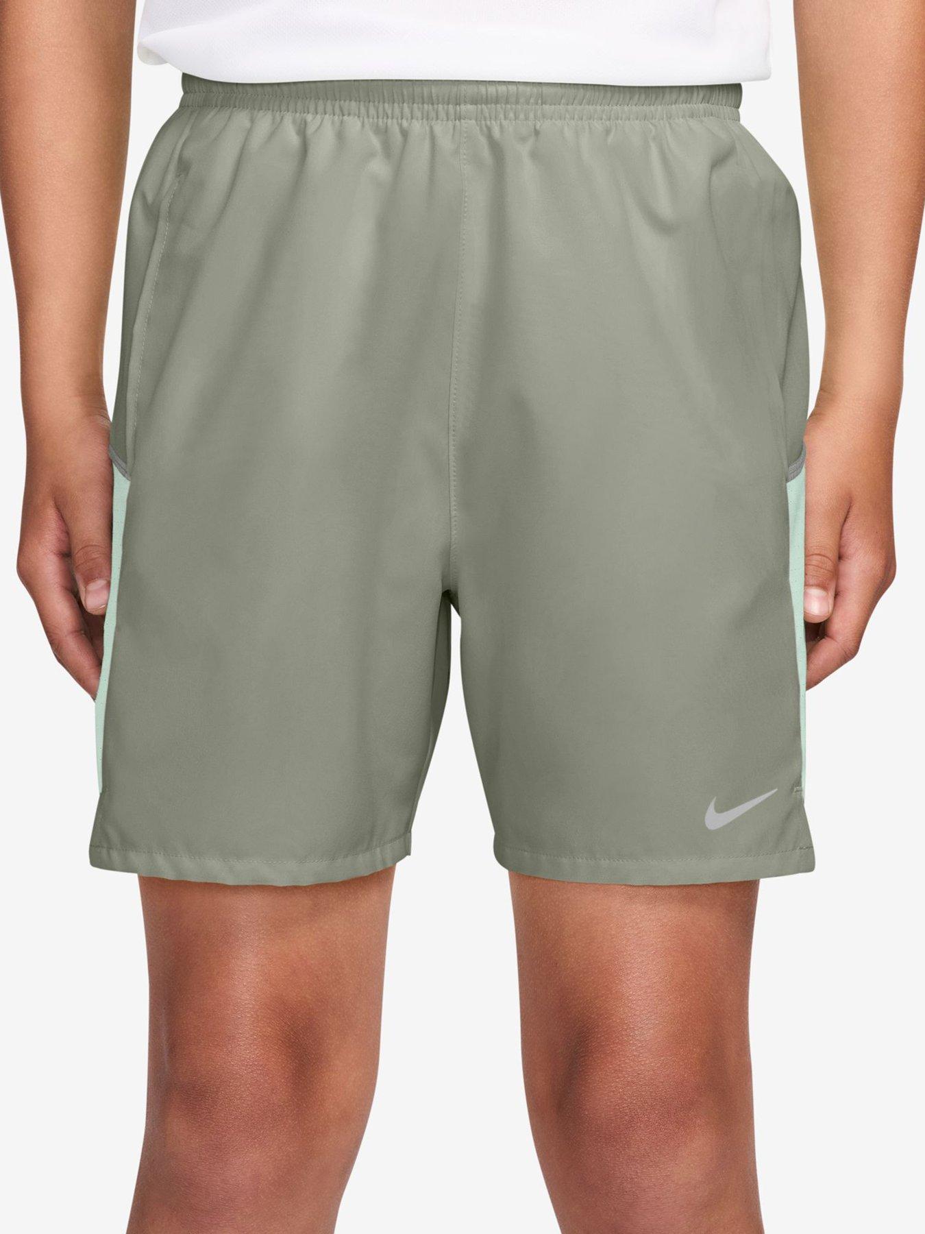 Image 3 of 4 of Nike Junior Boys Dri-FIT Training Shorts - Green