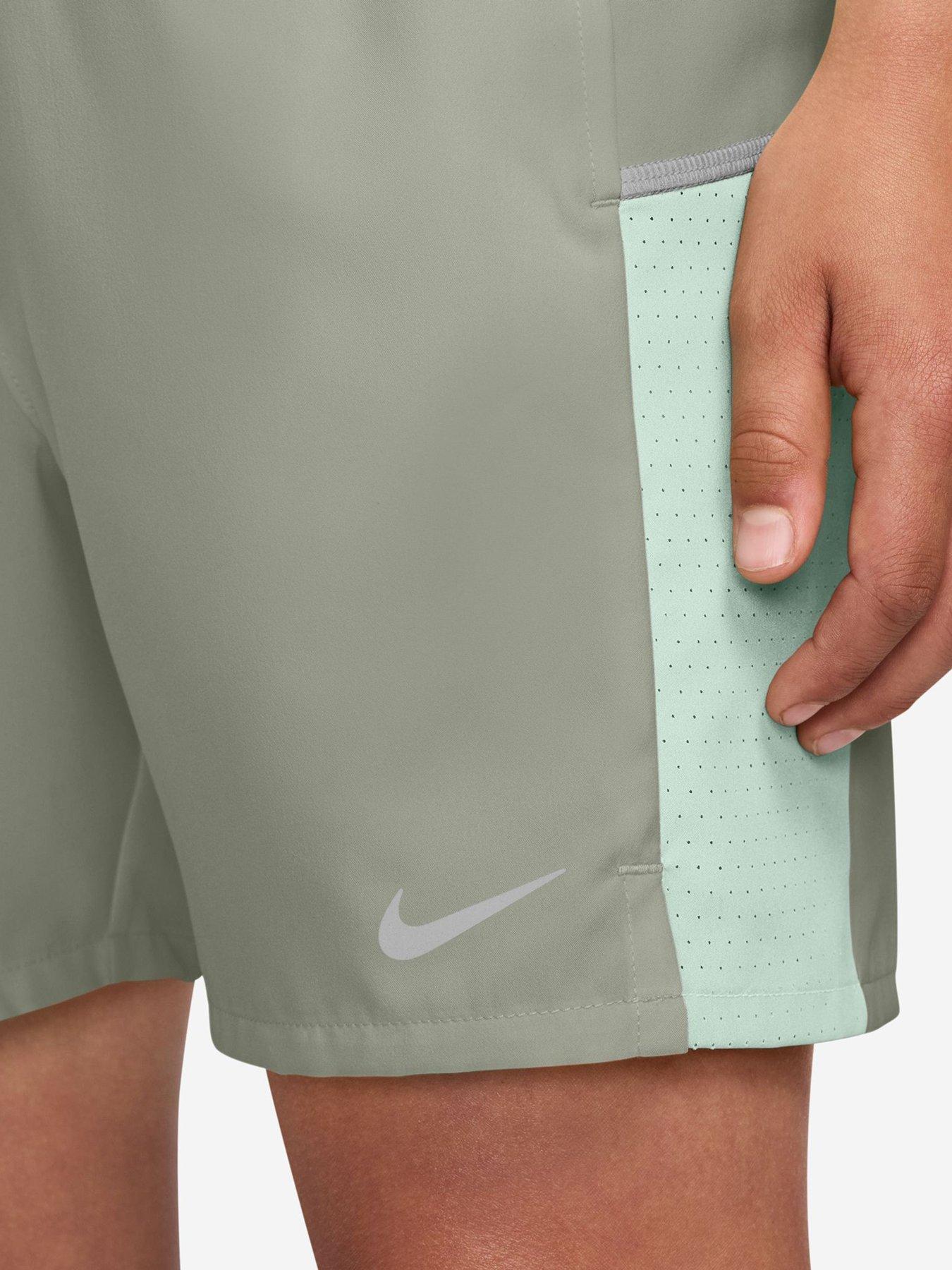 Image 4 of 4 of Nike Junior Boys Dri-FIT Training Shorts - Green