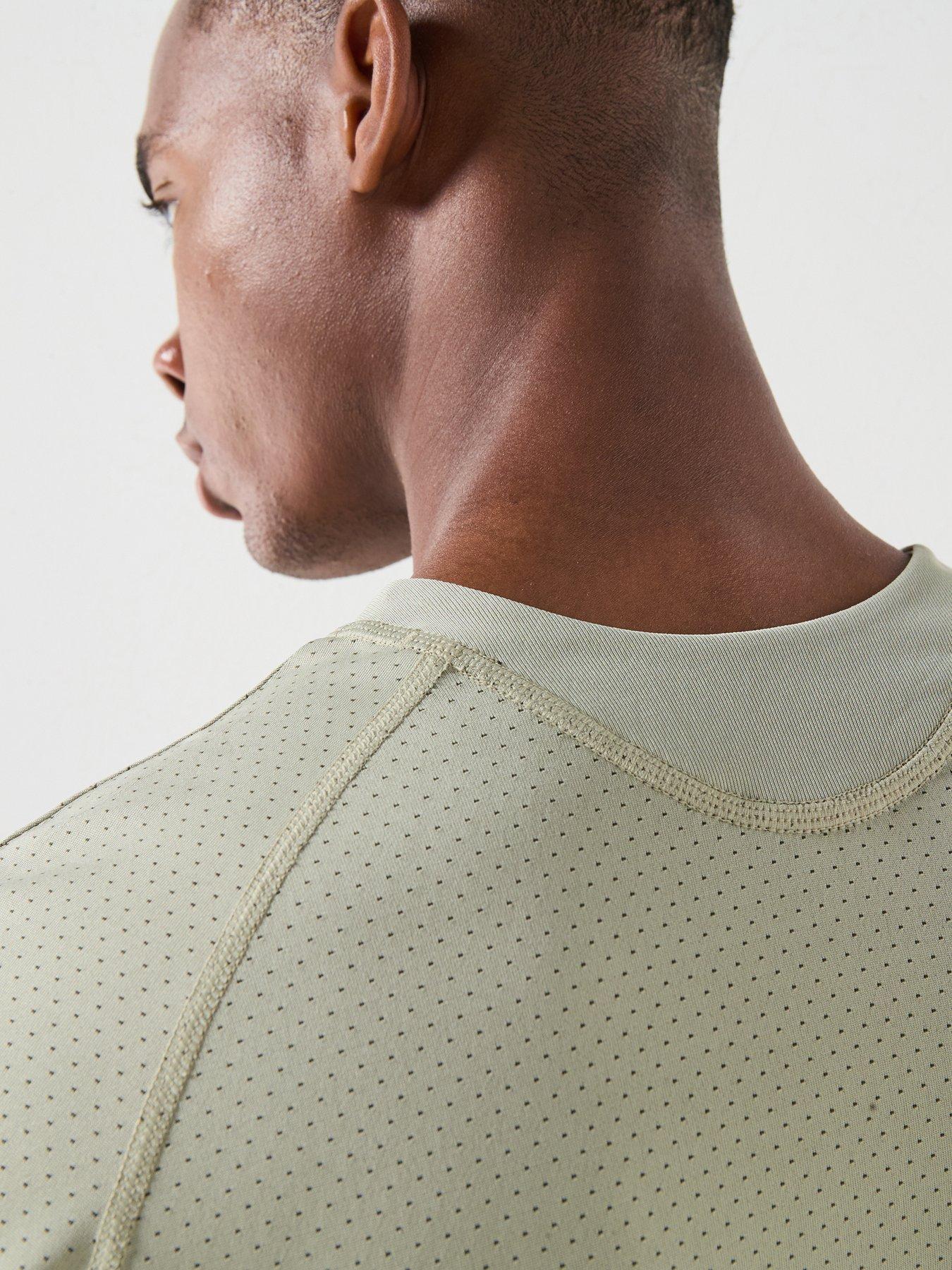 Image 5 of 5 of Nike Mens Running Stride Dri-FIT ADV Short Sleeve Top - Light Green