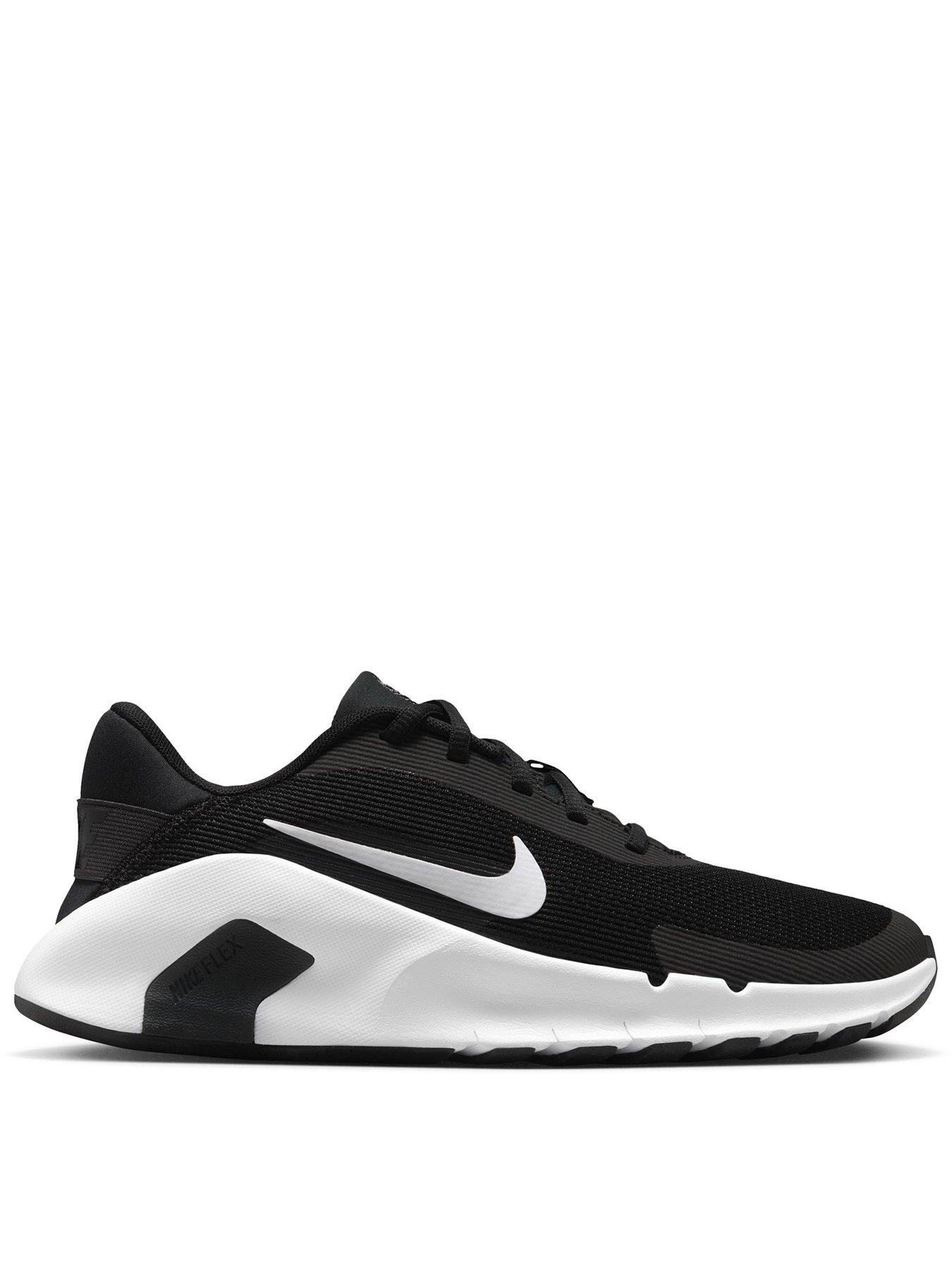 Nike Womens Training Flex Trainers, Black/White-Anthracite, Size 4, Women