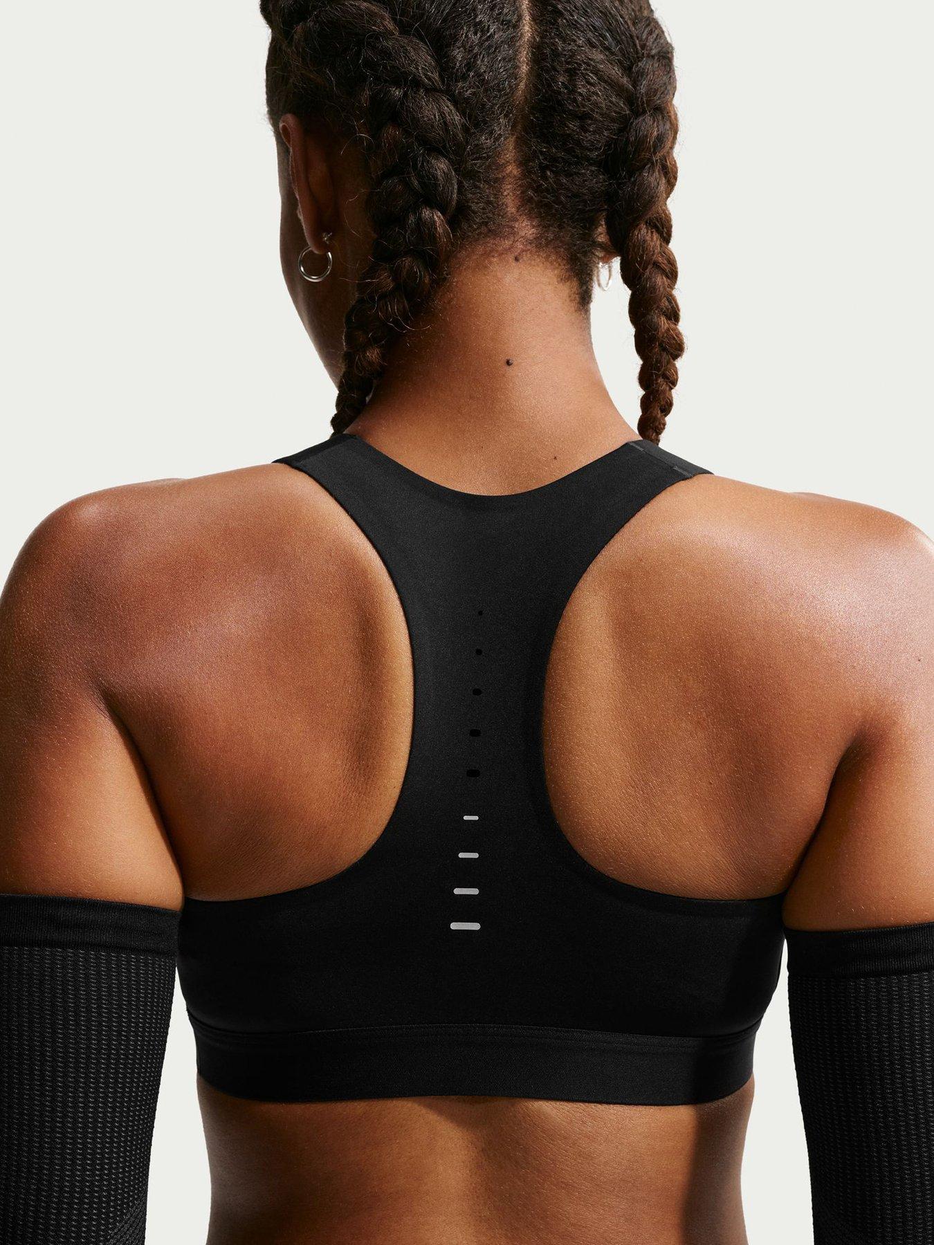 Image 2 of 5 of Nike Womens Training Swift High Support Sports Bra - Black