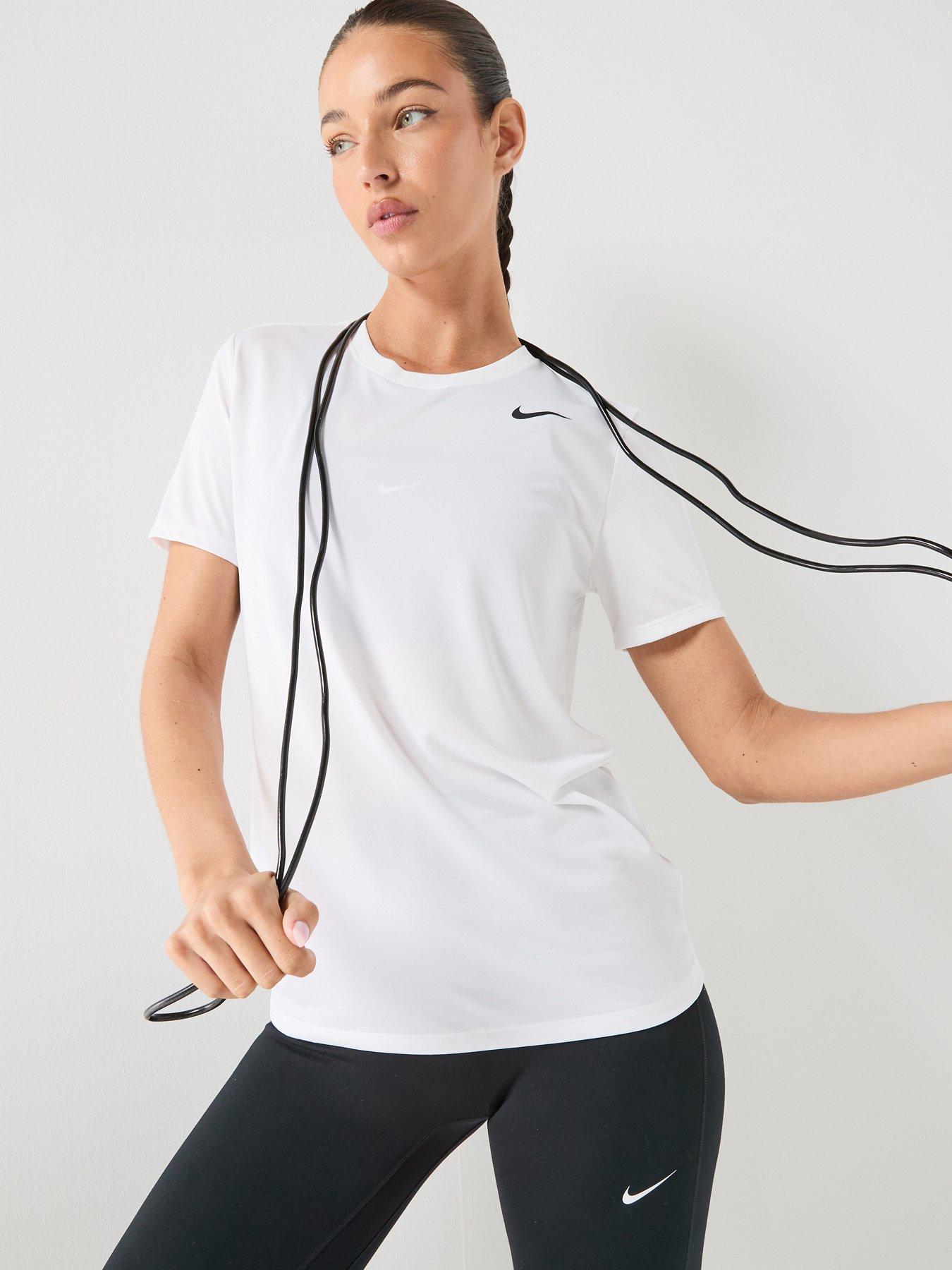 Nike Womens Training Dri-Fit T-Shirt - White