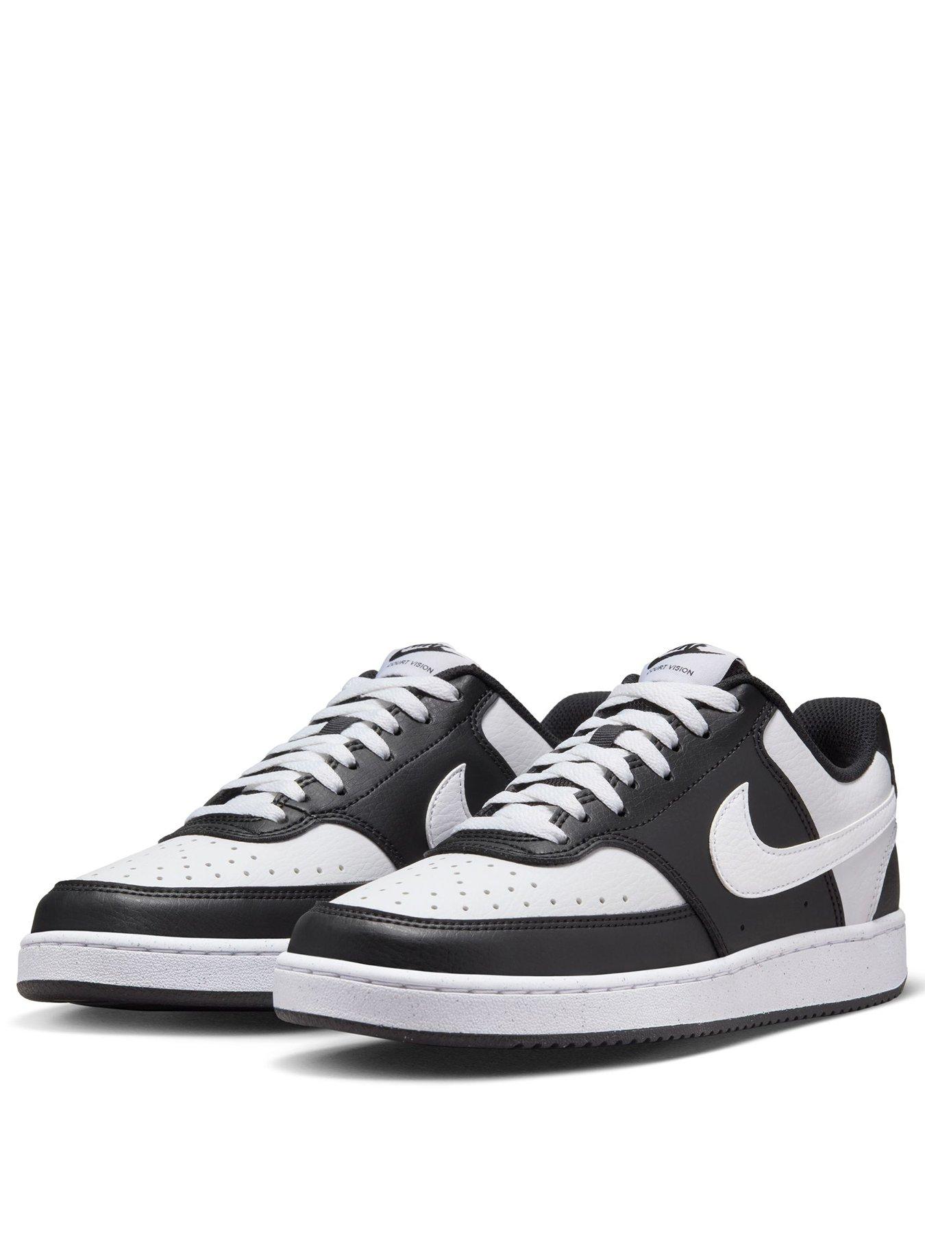 Image 2 of 8 of Nike Womens Court Vision Low Next Nature Trainers - Black