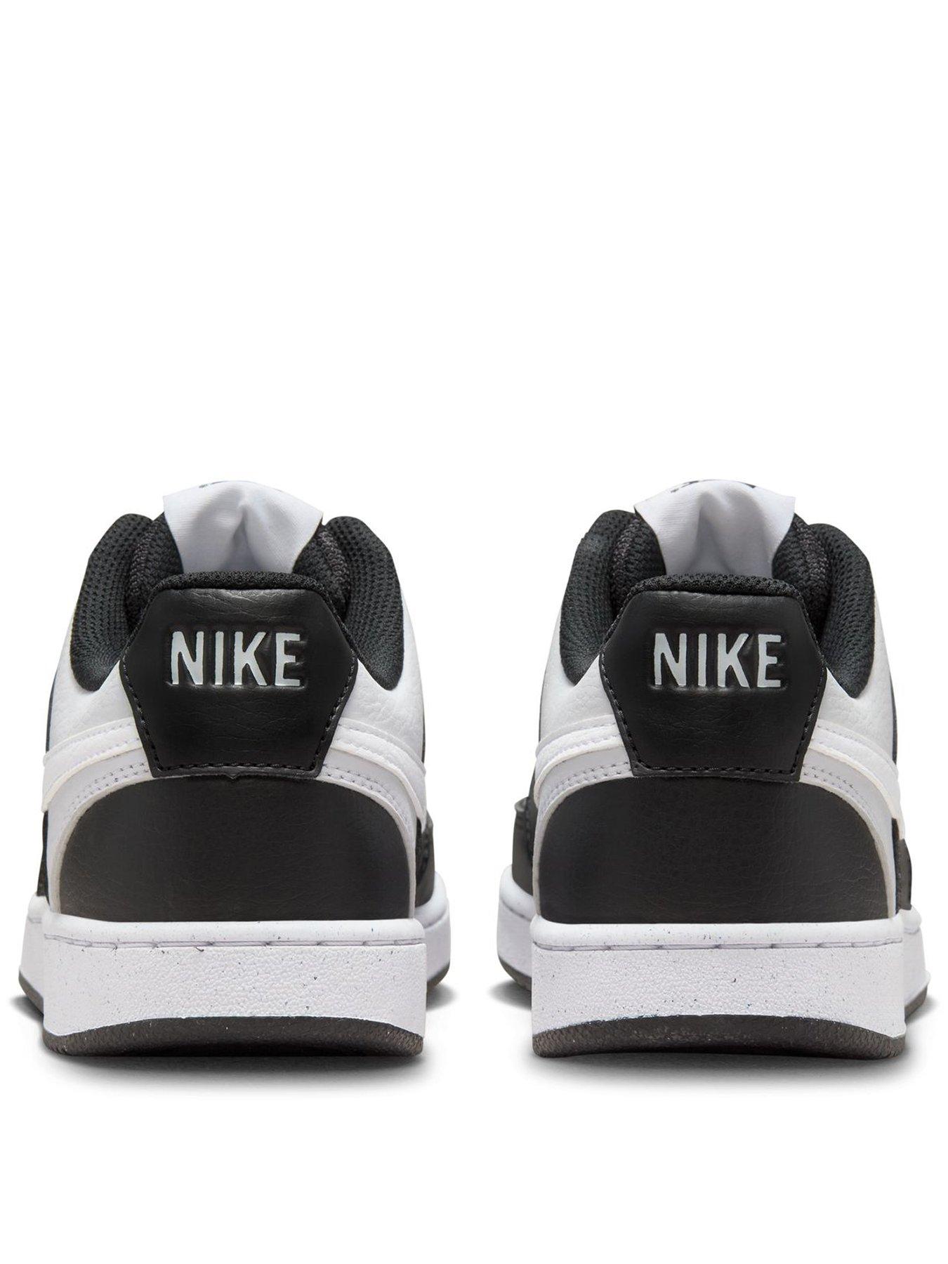 Image 3 of 8 of Nike Womens Court Vision Low Next Nature Trainers - Black