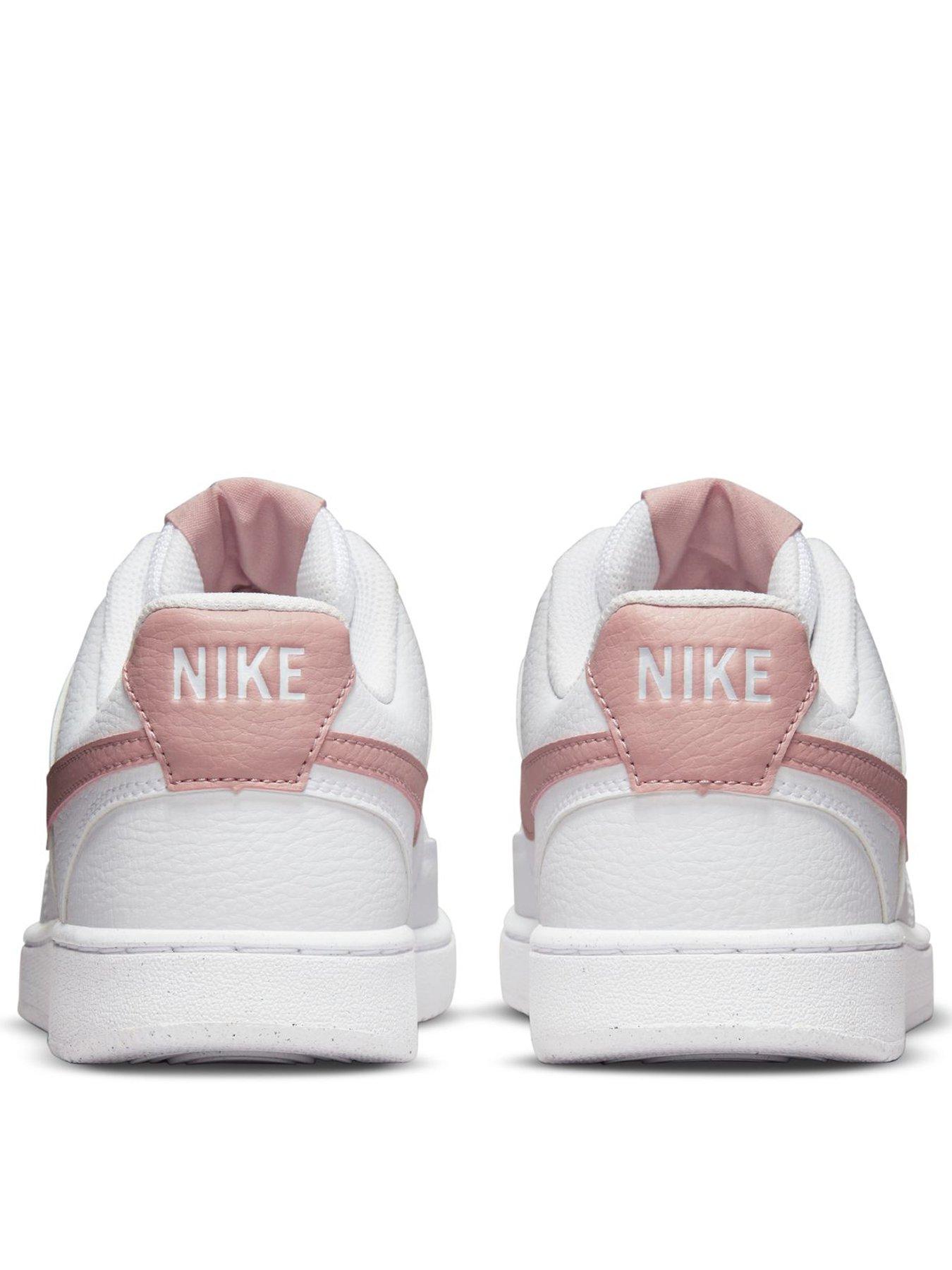 Image 3 of 7 of Nike Women's Court Vision Low Next Nature Trainers - White