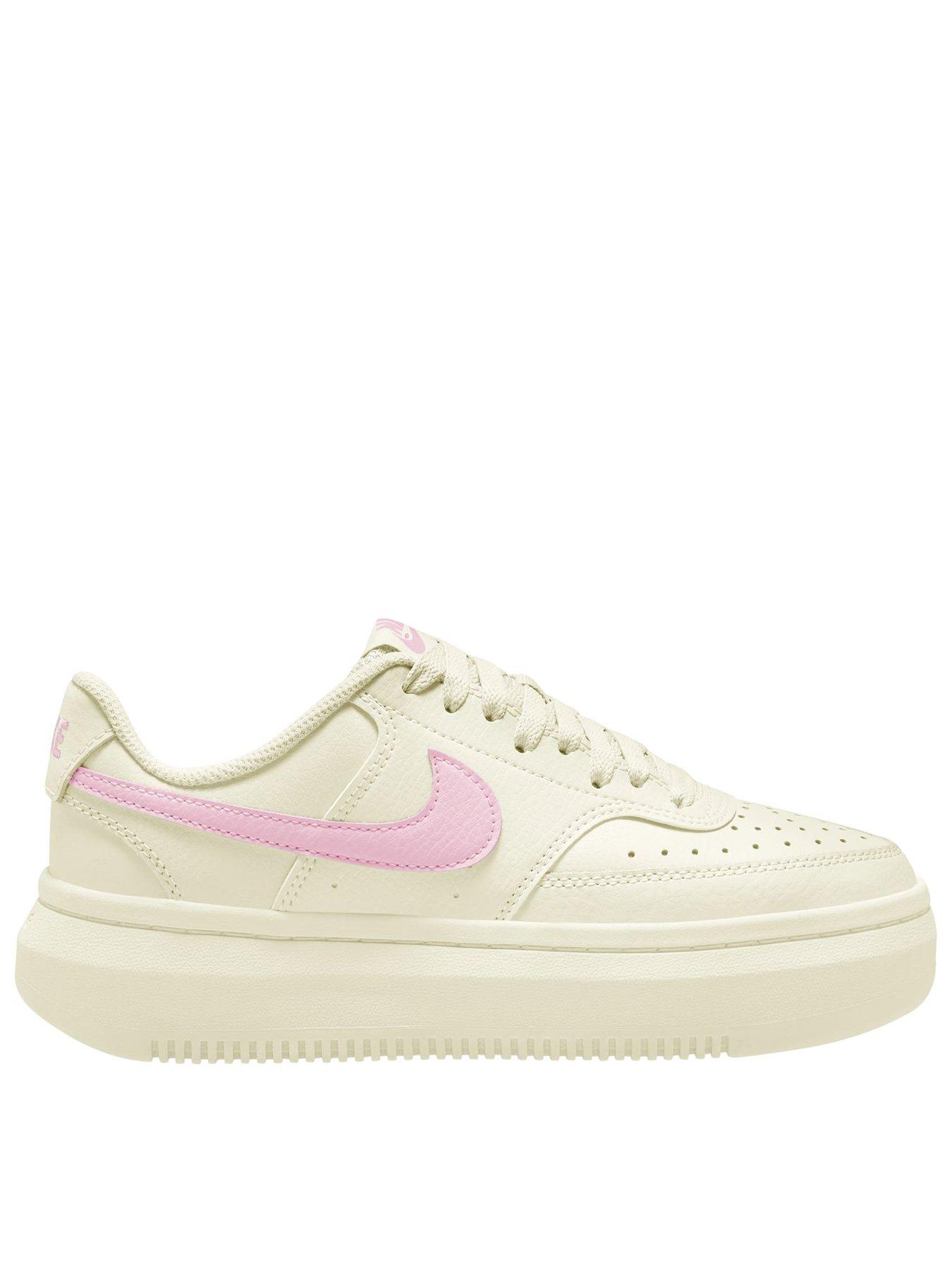 Nike Womens Court Vision Alta Trainers - White