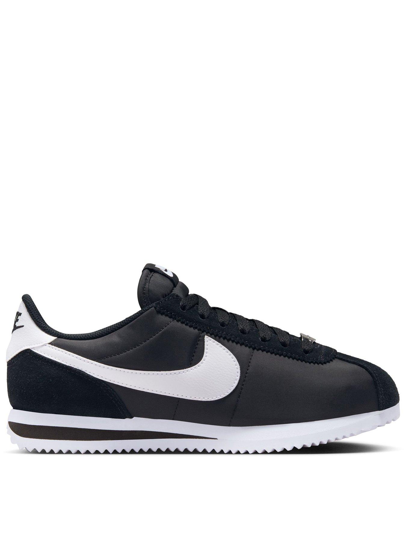 Nike Women'S Cortez Textile Trainers - Black