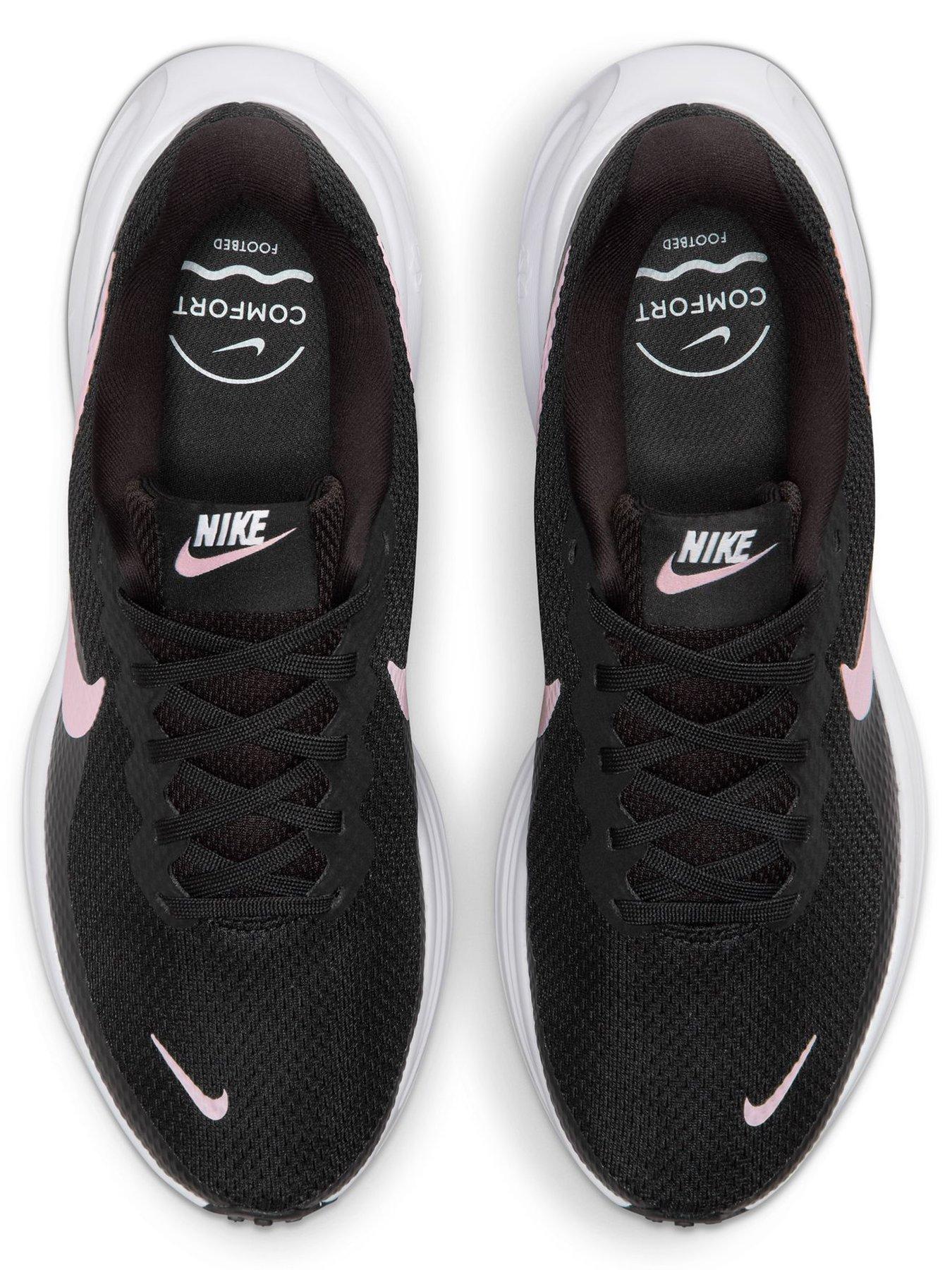 Image 4 of 7 of Nike Womens Running Revolution 8 Trainers - Black