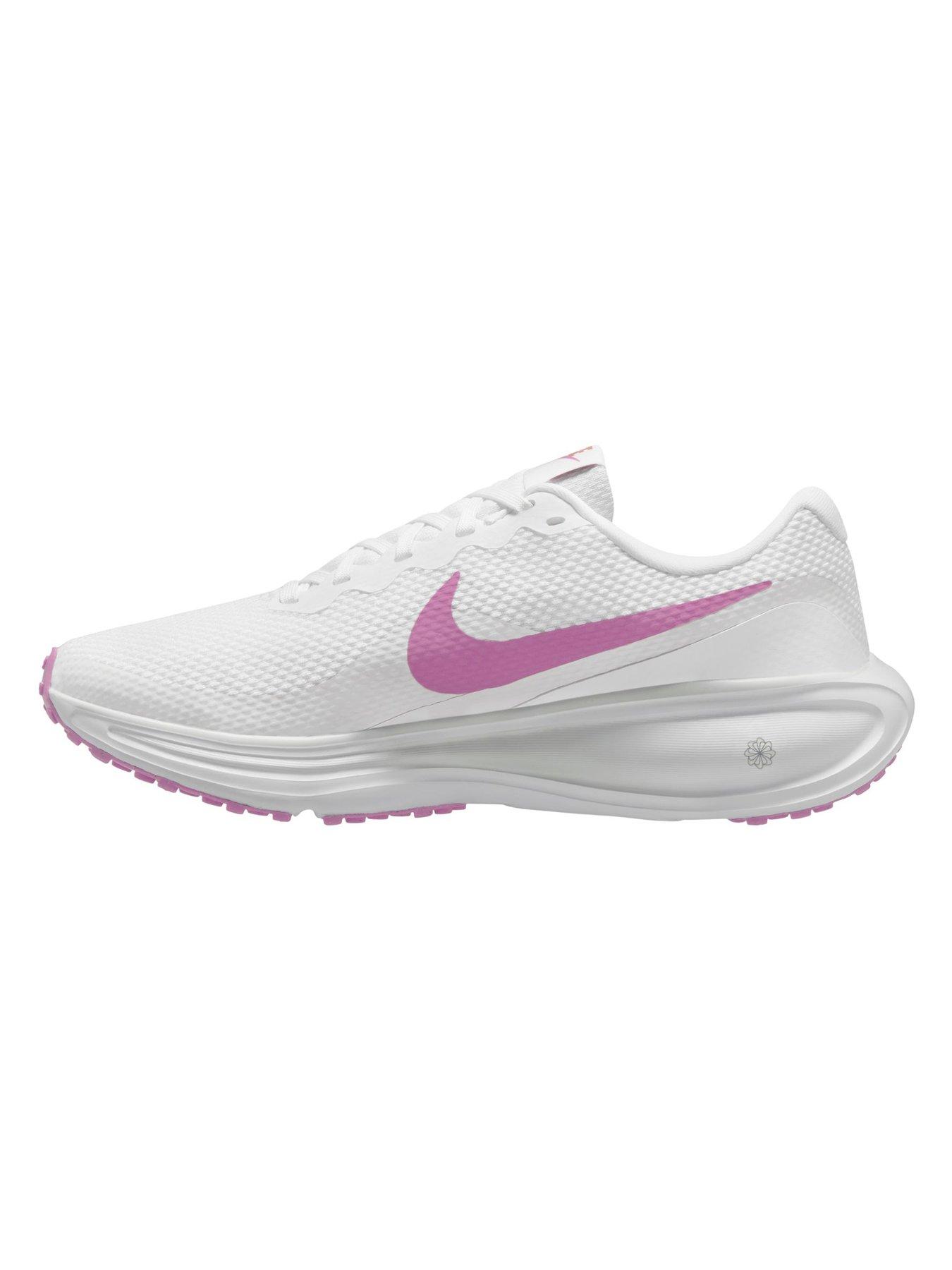 Image 4 of 5 of Nike Womens Running Revolution 8 Trainers - White