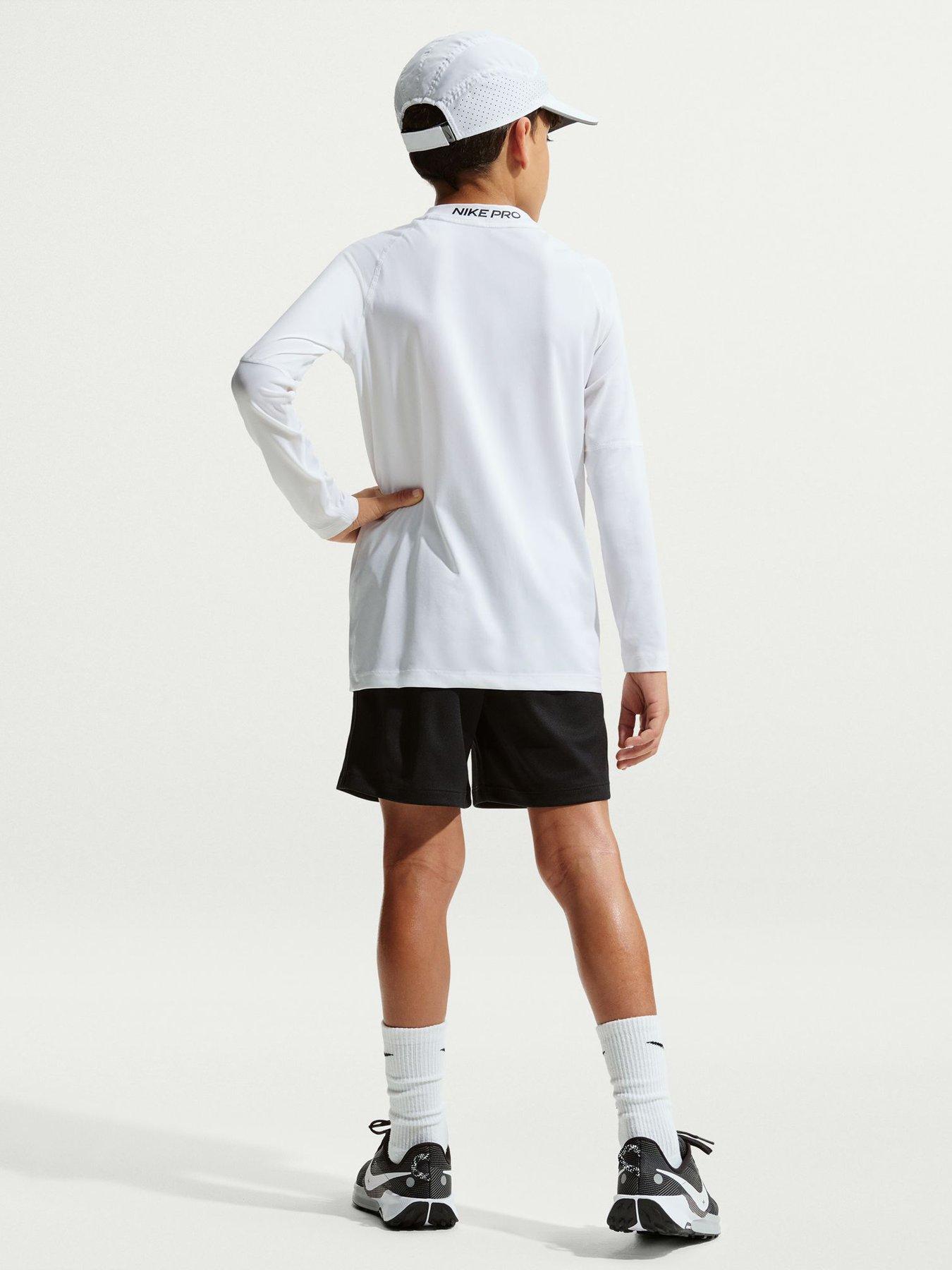 Image 2 of 6 of Nike Junior Boys Training Dri-FIT Shorts - Black