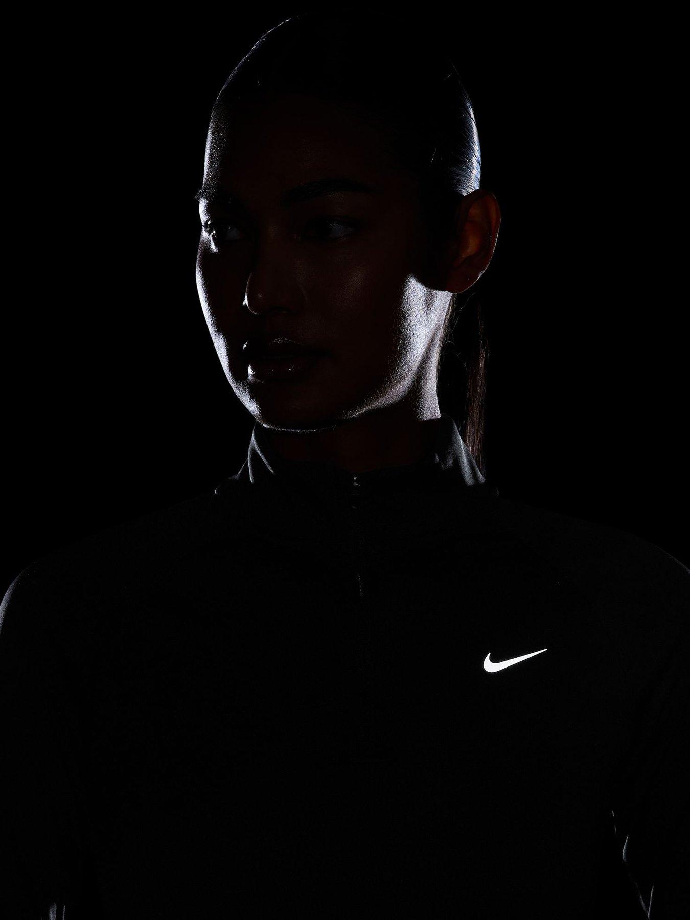 Image 4 of 4 of Nike Womens Running Dri-FIT 1/4 Zip Top - Black