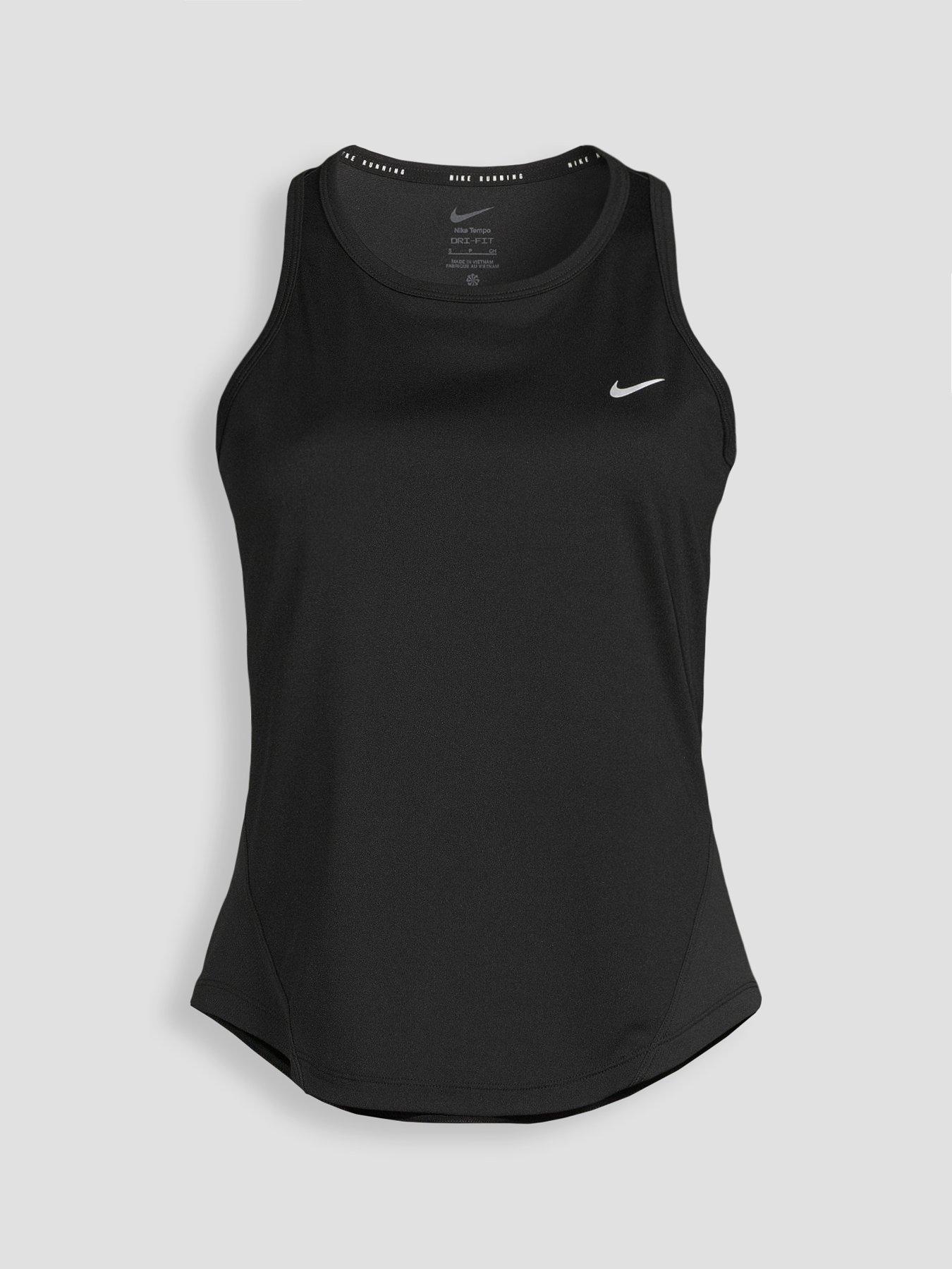 Image 6 of 6 of Nike Womens Running Dri-FIT Tank Top - Black