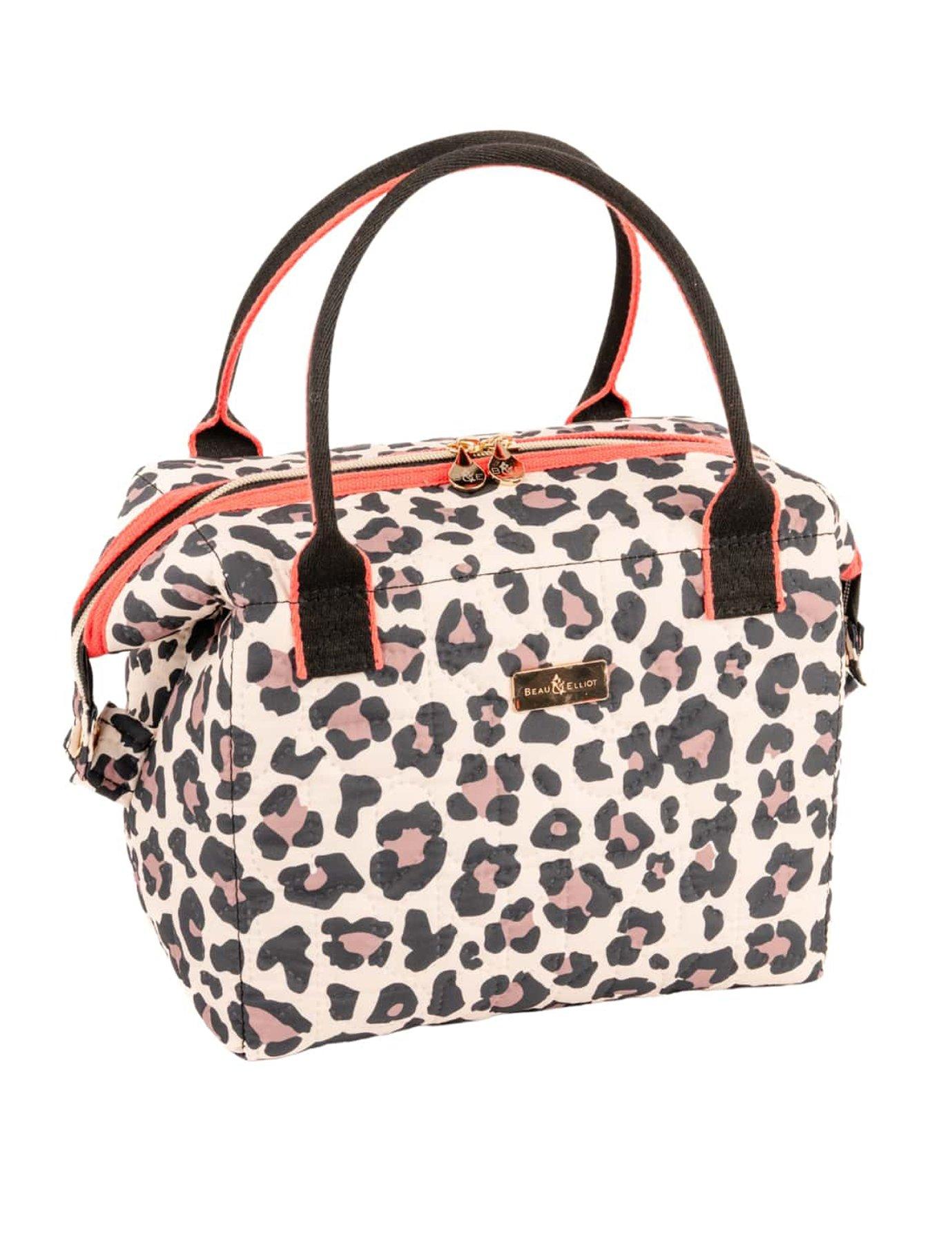 Image 1 of 3 of BEAU & ELLIOT Oxford Leopard Convertible Lunch Bag