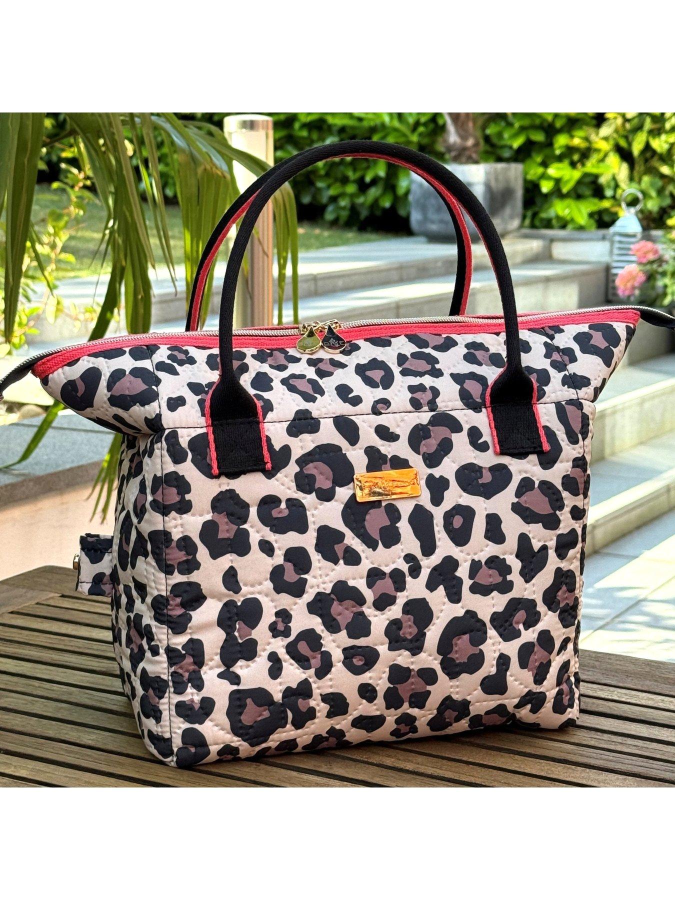 Image 3 of 3 of BEAU & ELLIOT Oxford Leopard Convertible Lunch Bag