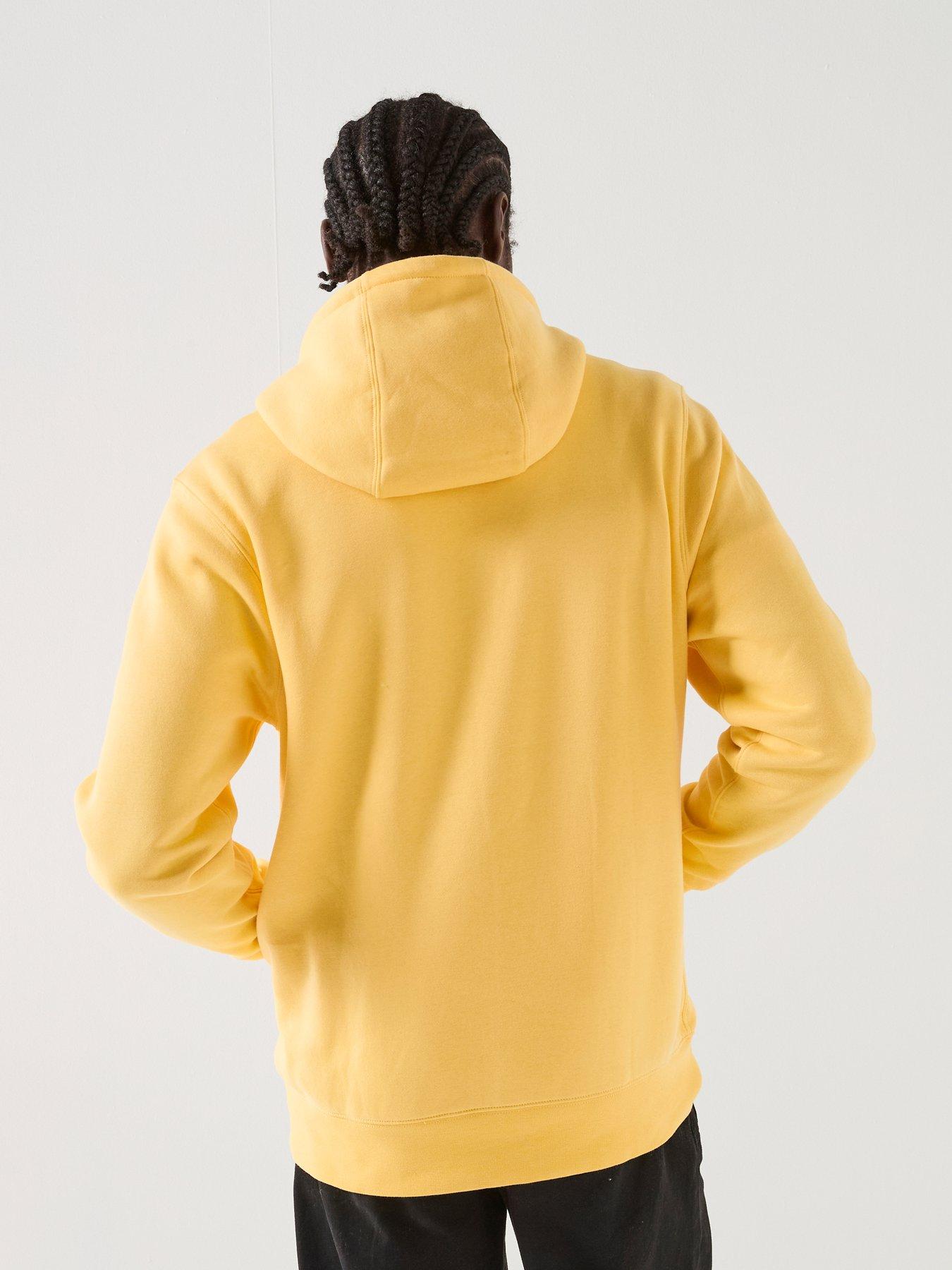 Image 2 of 7 of Nike Men's Pullover Fleece Hoodie - Yellow