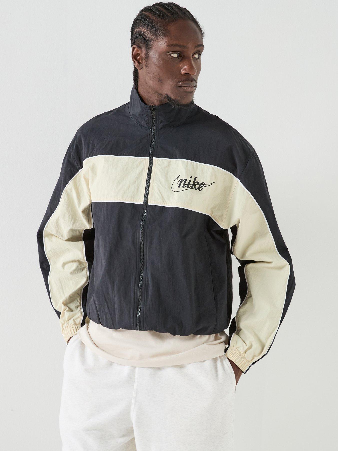 Image 1 of 6 of Nike Mens Club Lightweight Full Zip Jacket CTB - Black