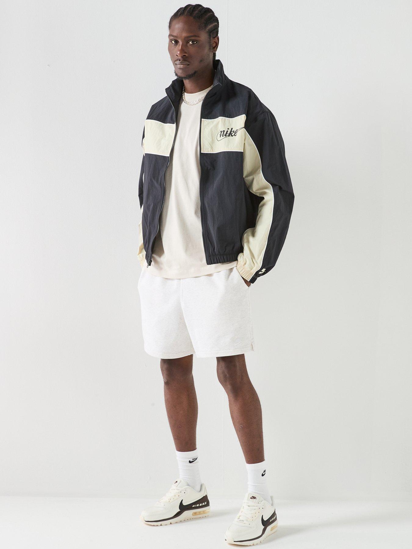 Image 3 of 6 of Nike Mens Club Lightweight Full Zip Jacket CTB - Black