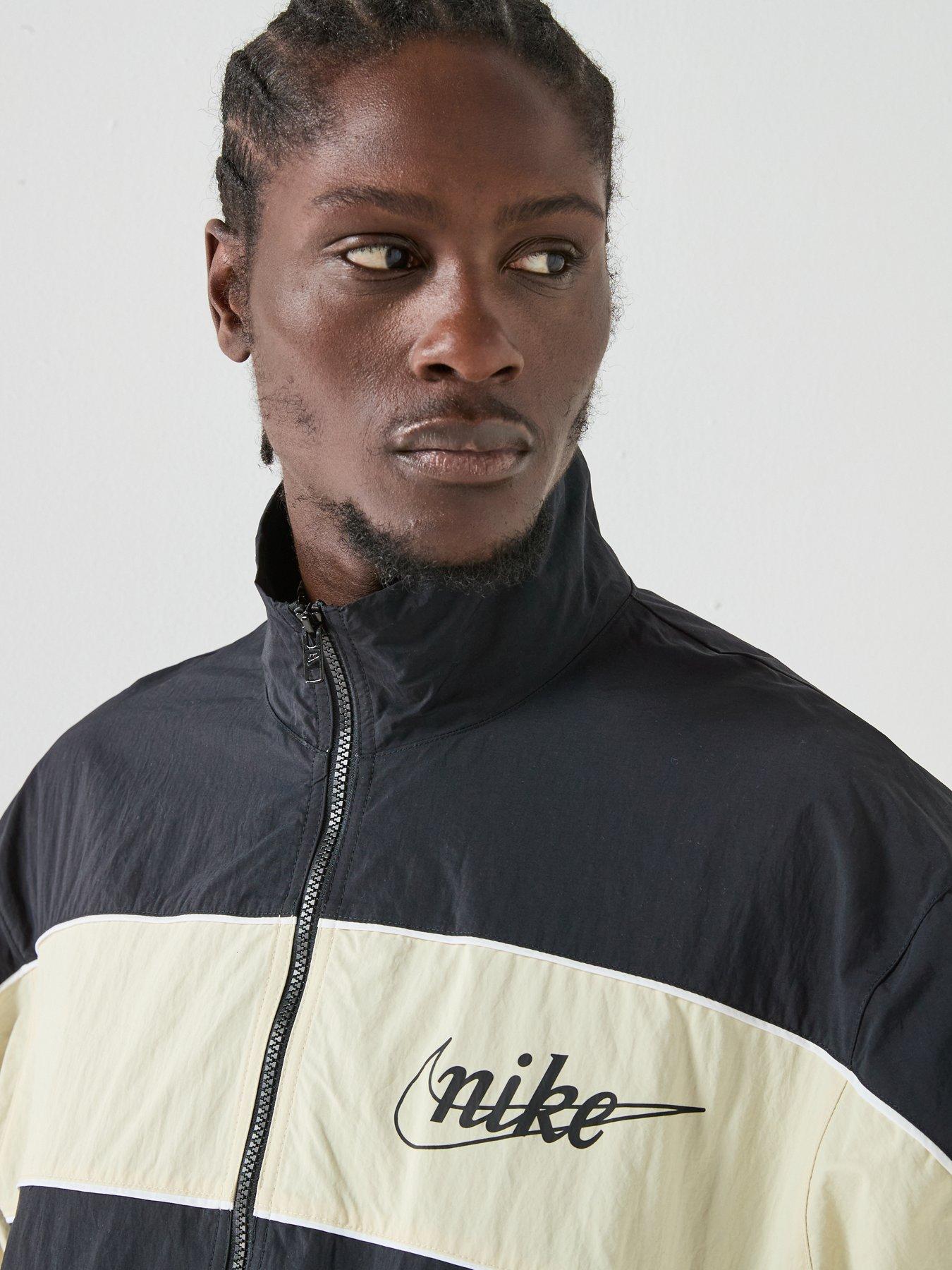 Image 4 of 6 of Nike Mens Club Lightweight Full Zip Jacket CTB - Black