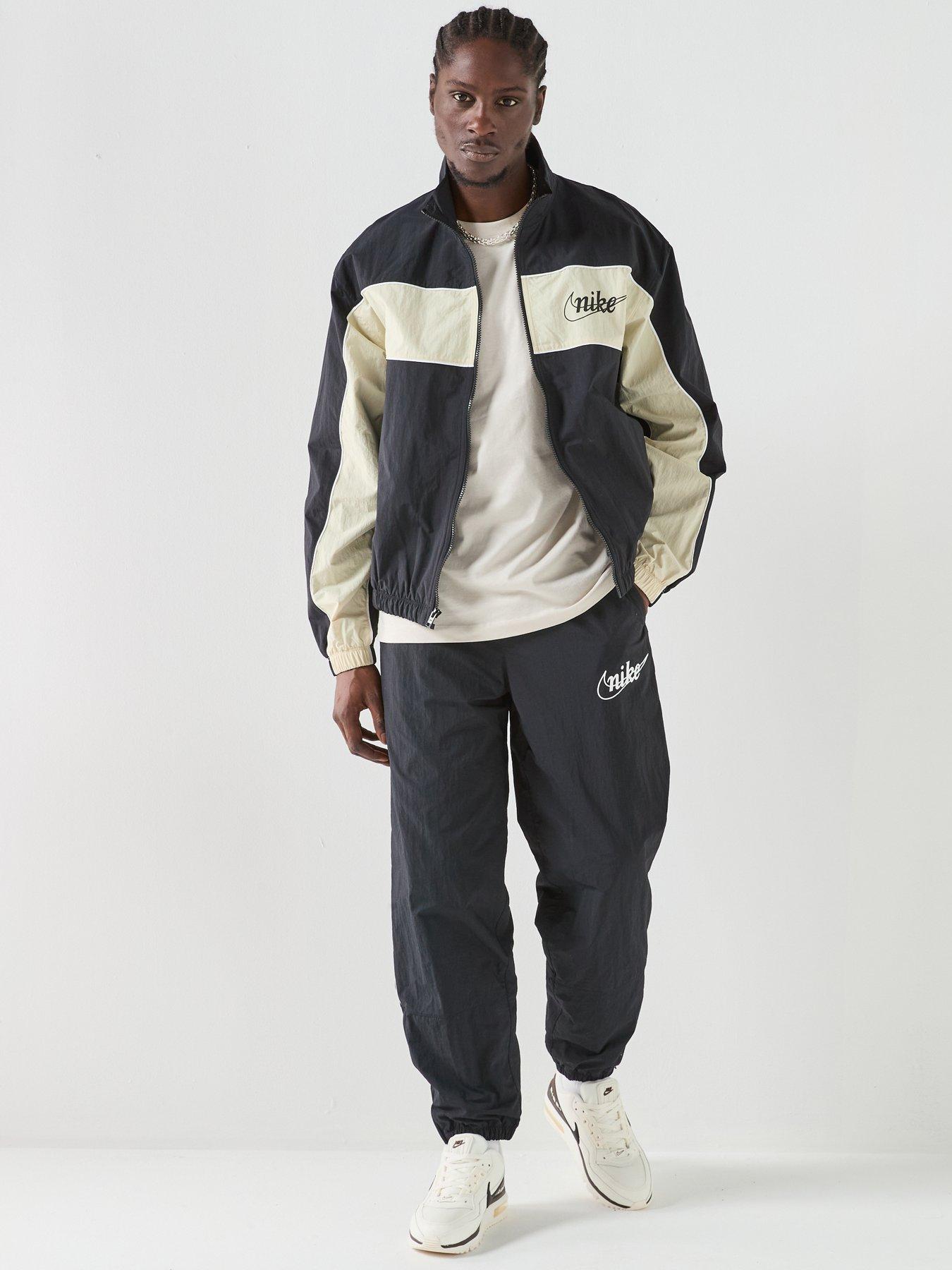 Image 5 of 6 of Nike Mens Club Lightweight Full Zip Jacket CTB - Black